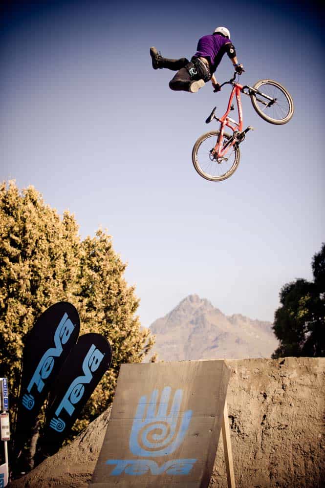 Teva Slopestyle mountain bike event queenstown