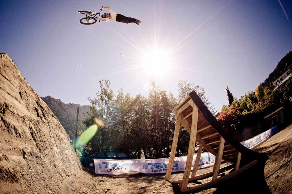 Teva Slopestyle mountain bike event Queenstown