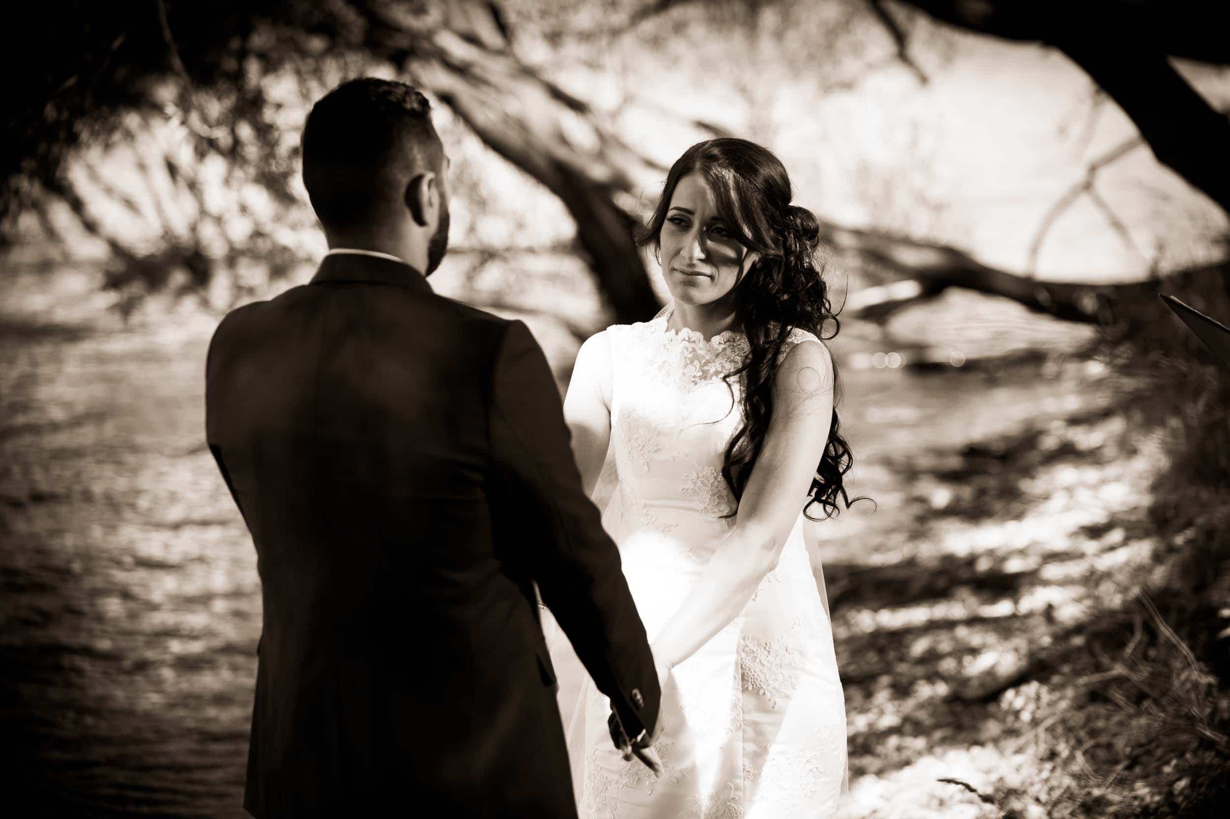 relaxed happy romantic elopement