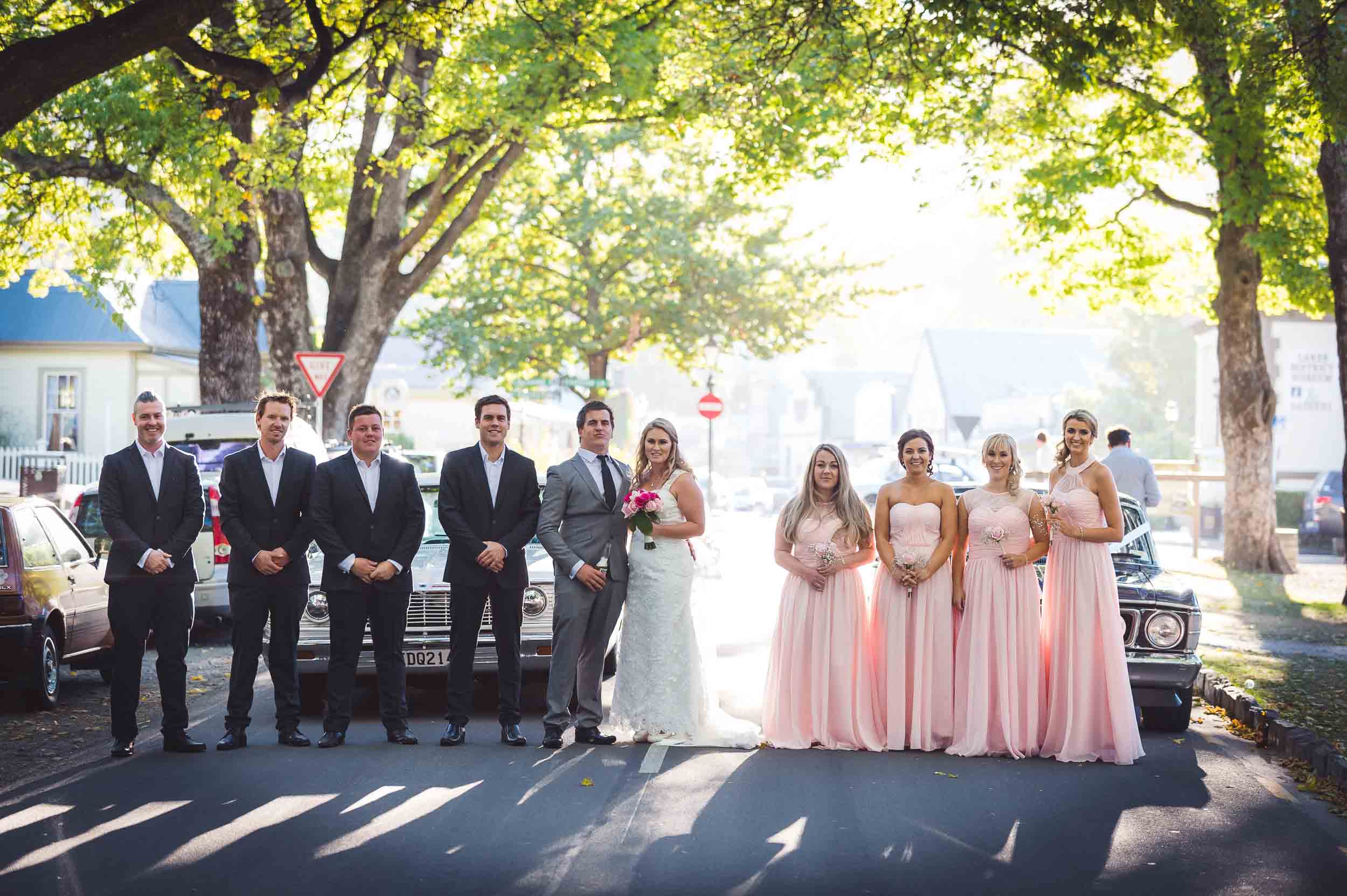 autumn Arrowtown wedding