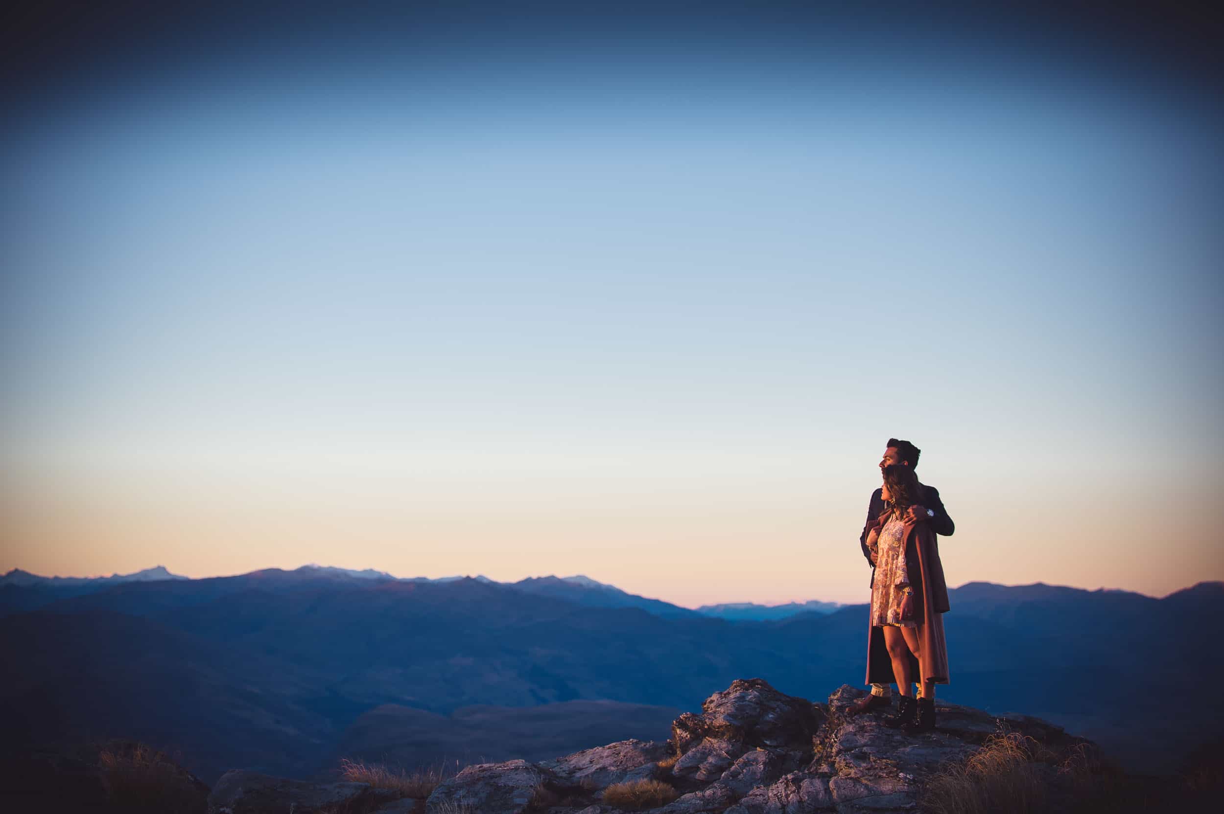 surprise mountain top proposal