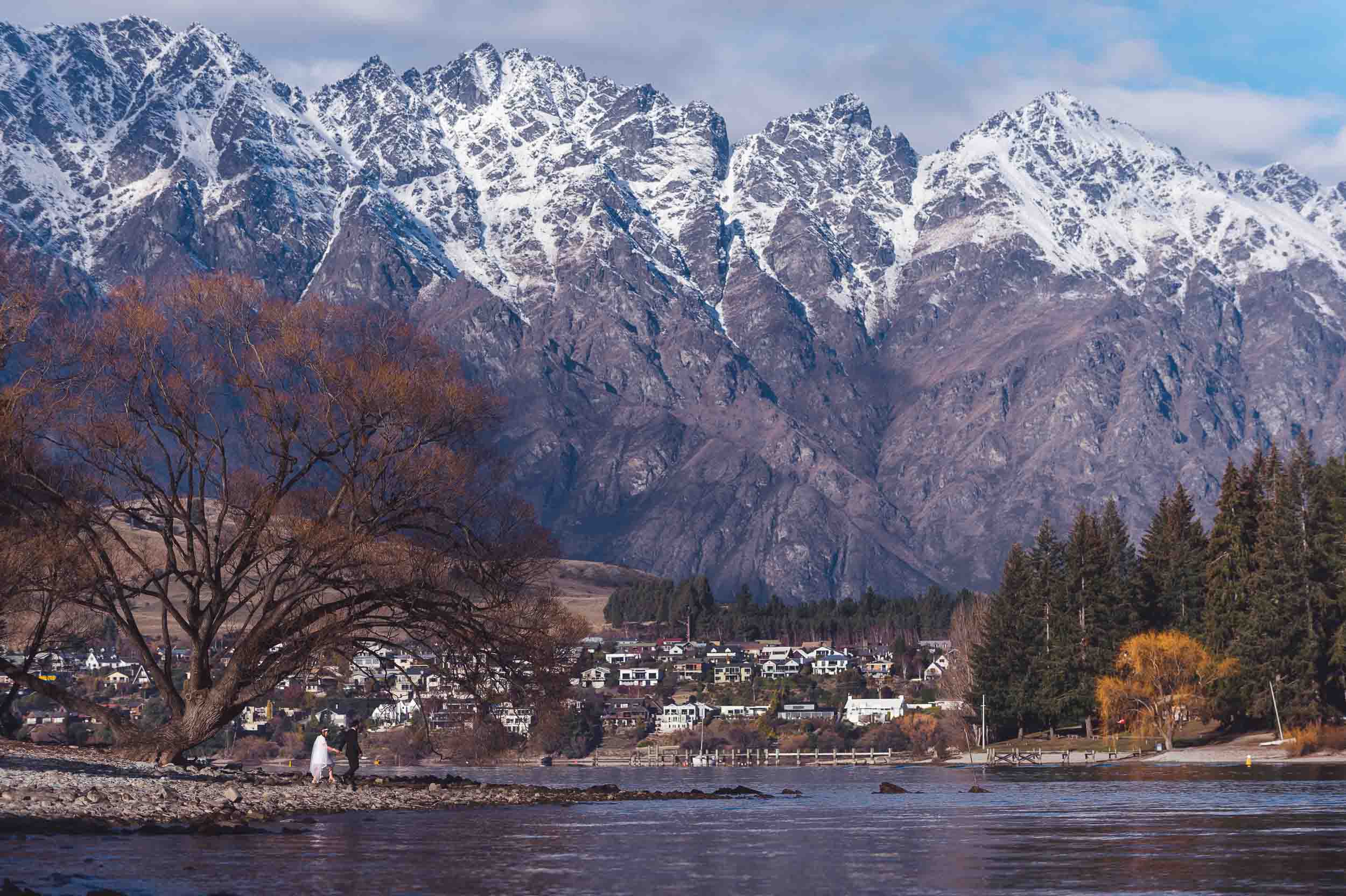 queenstown winter wedding