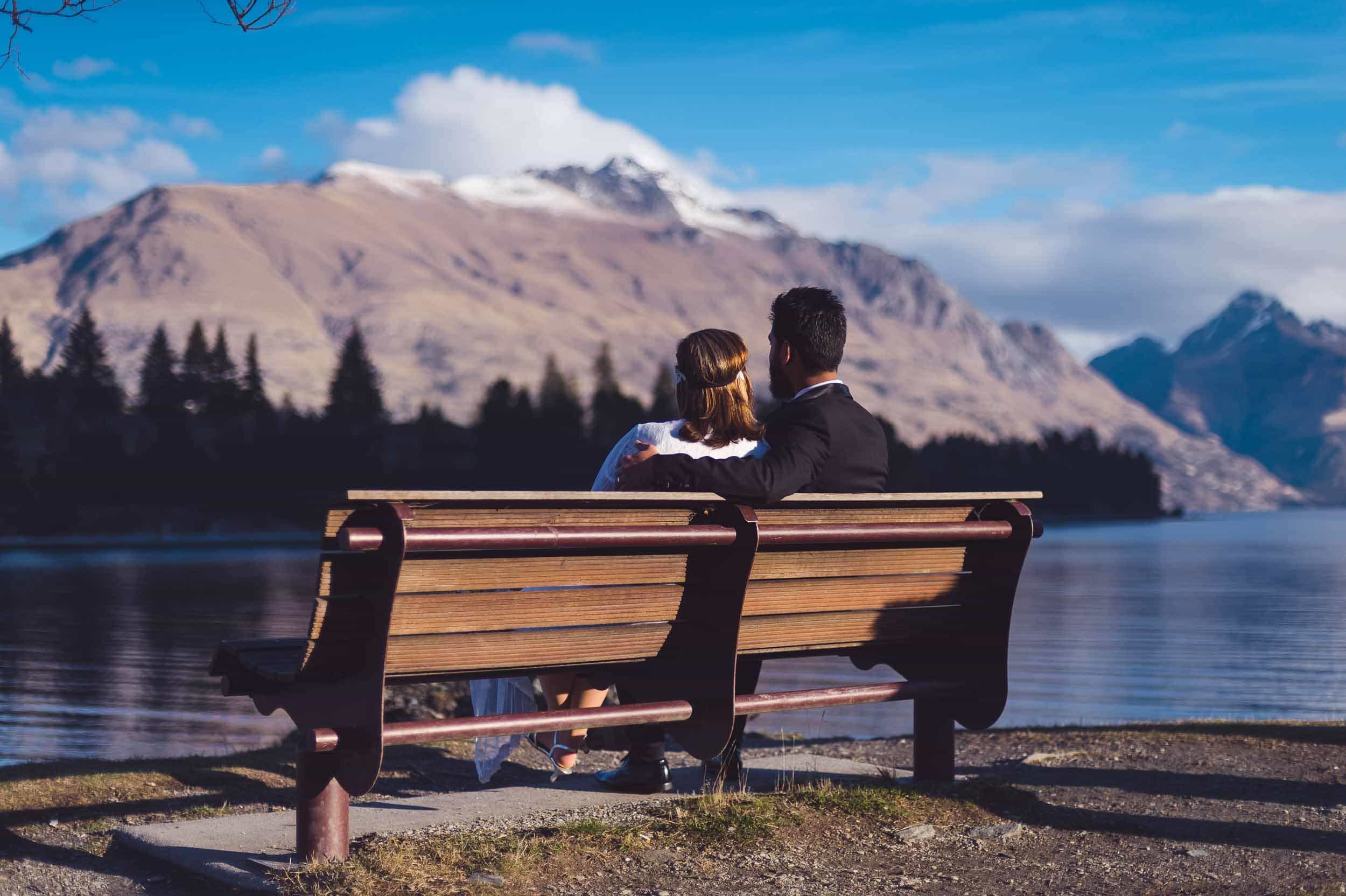 queenstown winter wedding