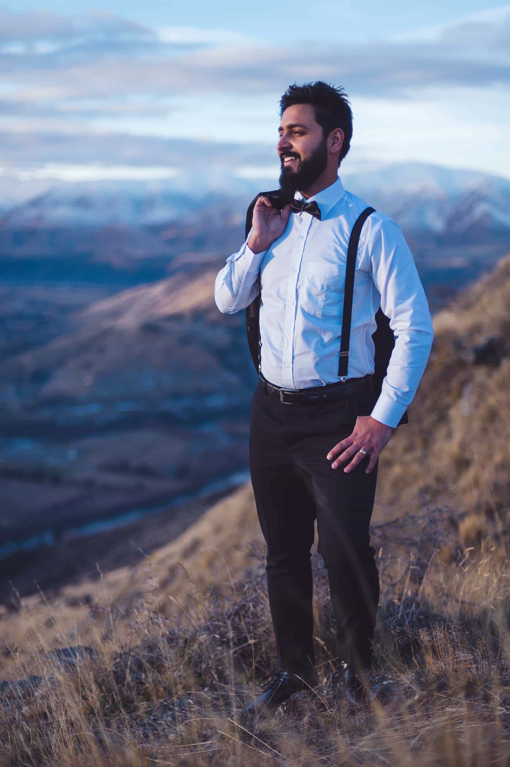 queenstown winter wedding