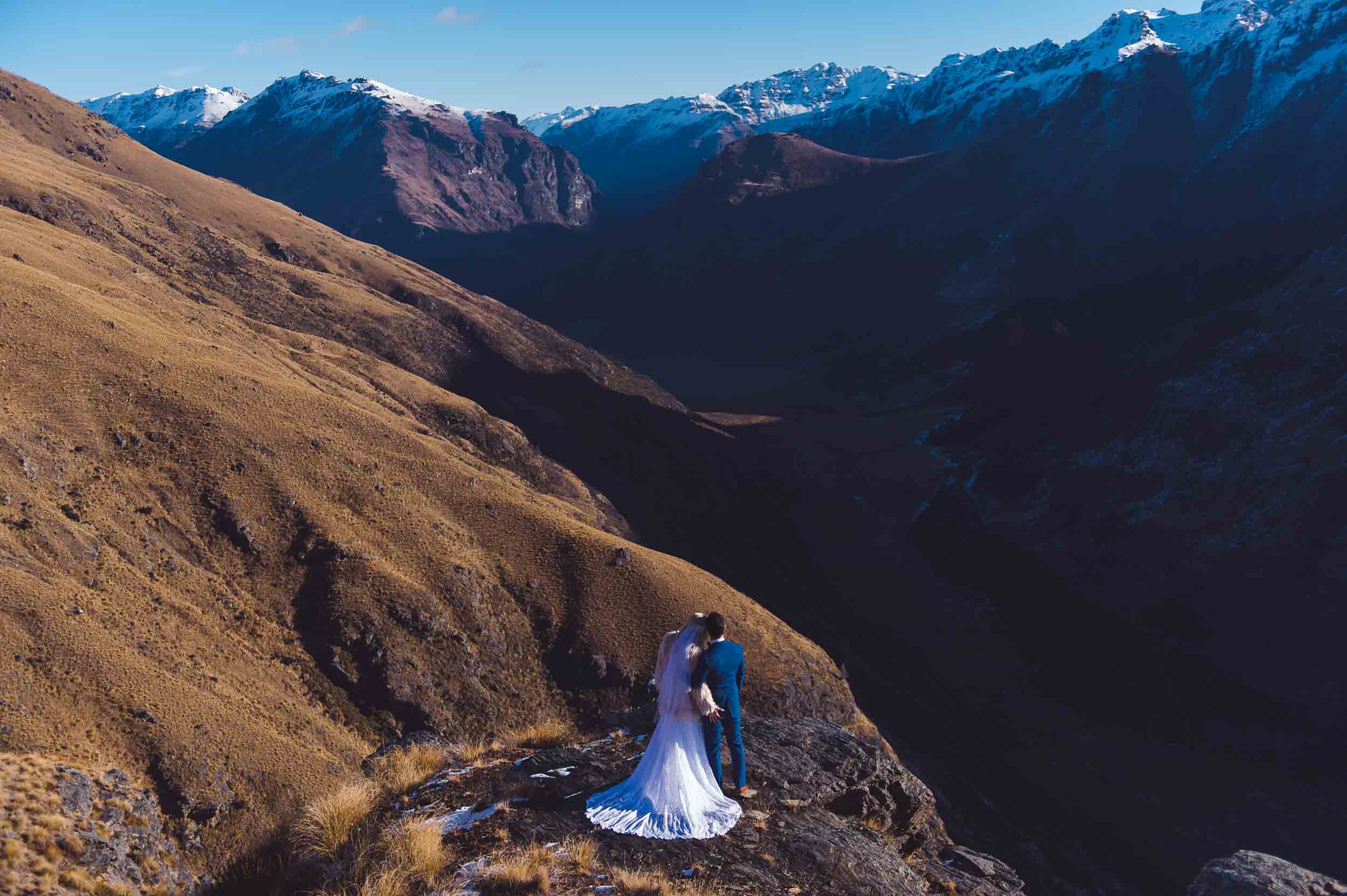 queenstown midwinter elopement