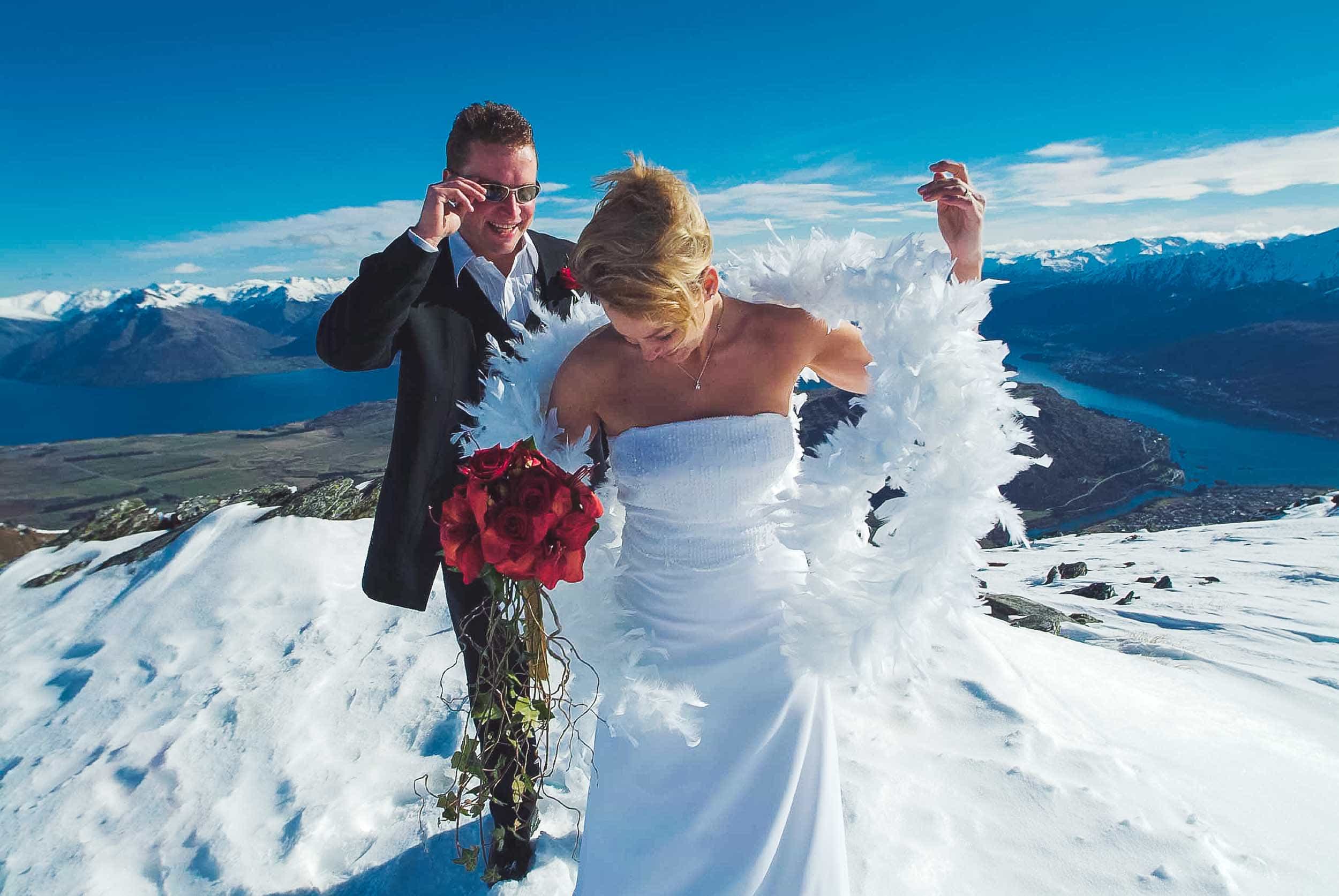 blog post featured image queenstown winter wedding tips the ledge cecil peak