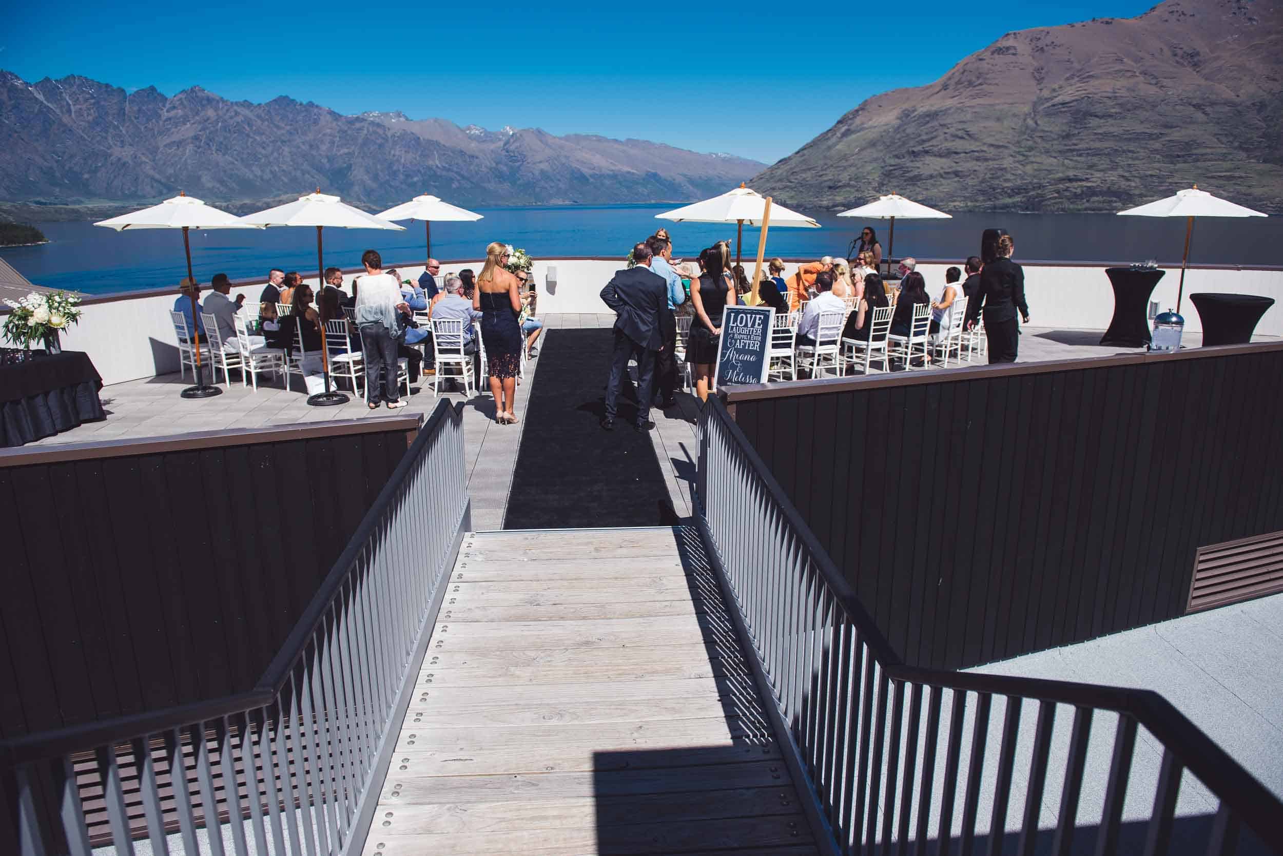 blog post wedding venues Heritage Hotel Wedding Queenstown roof-top