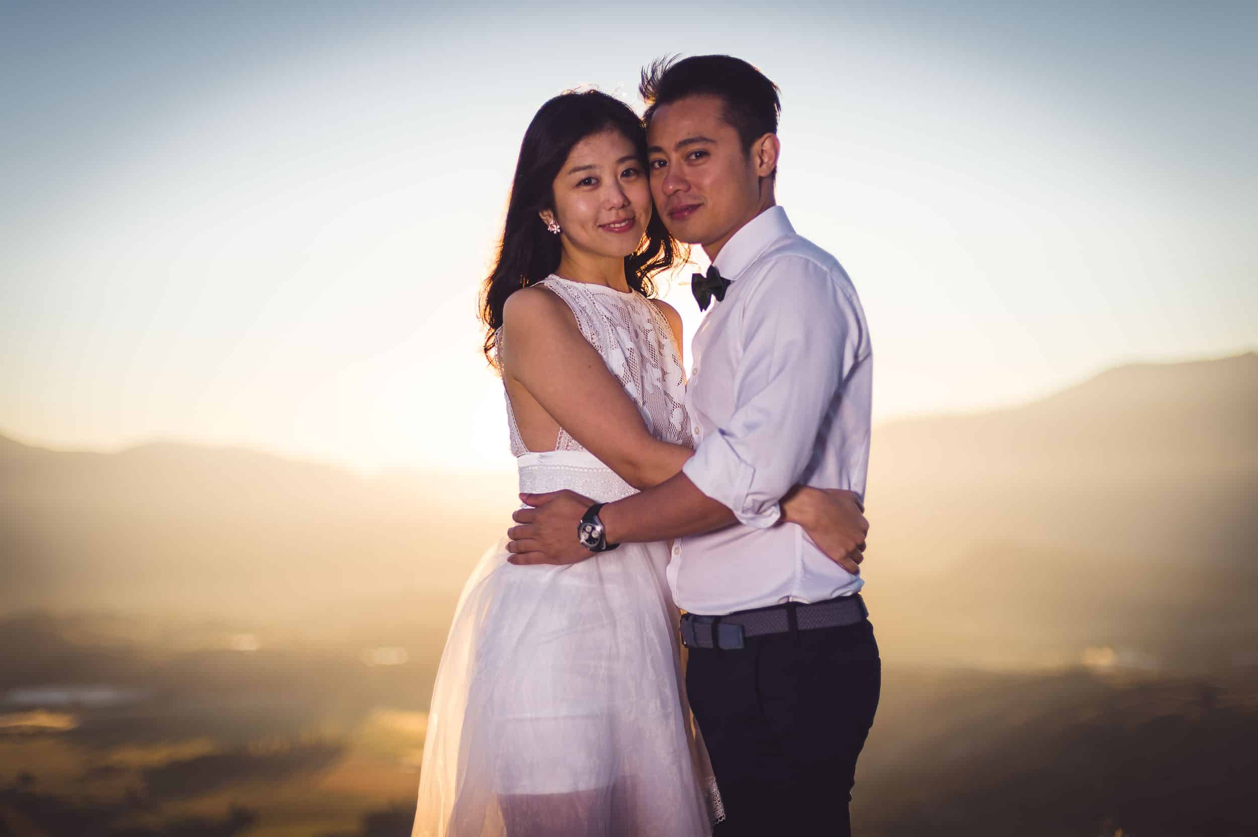 Coronet Peak Sunrise Pre-wedding shoot