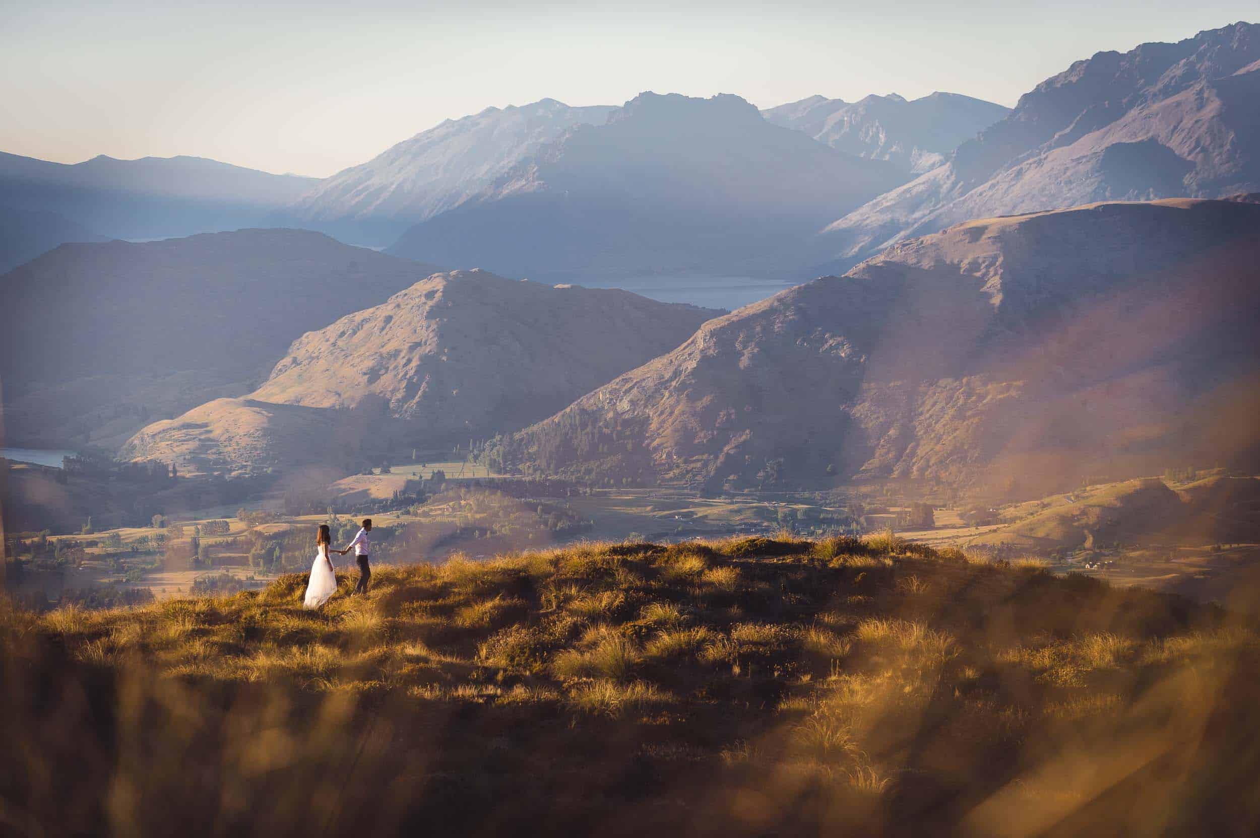 Coronet Peak Sunrise Pre-wedding shoot