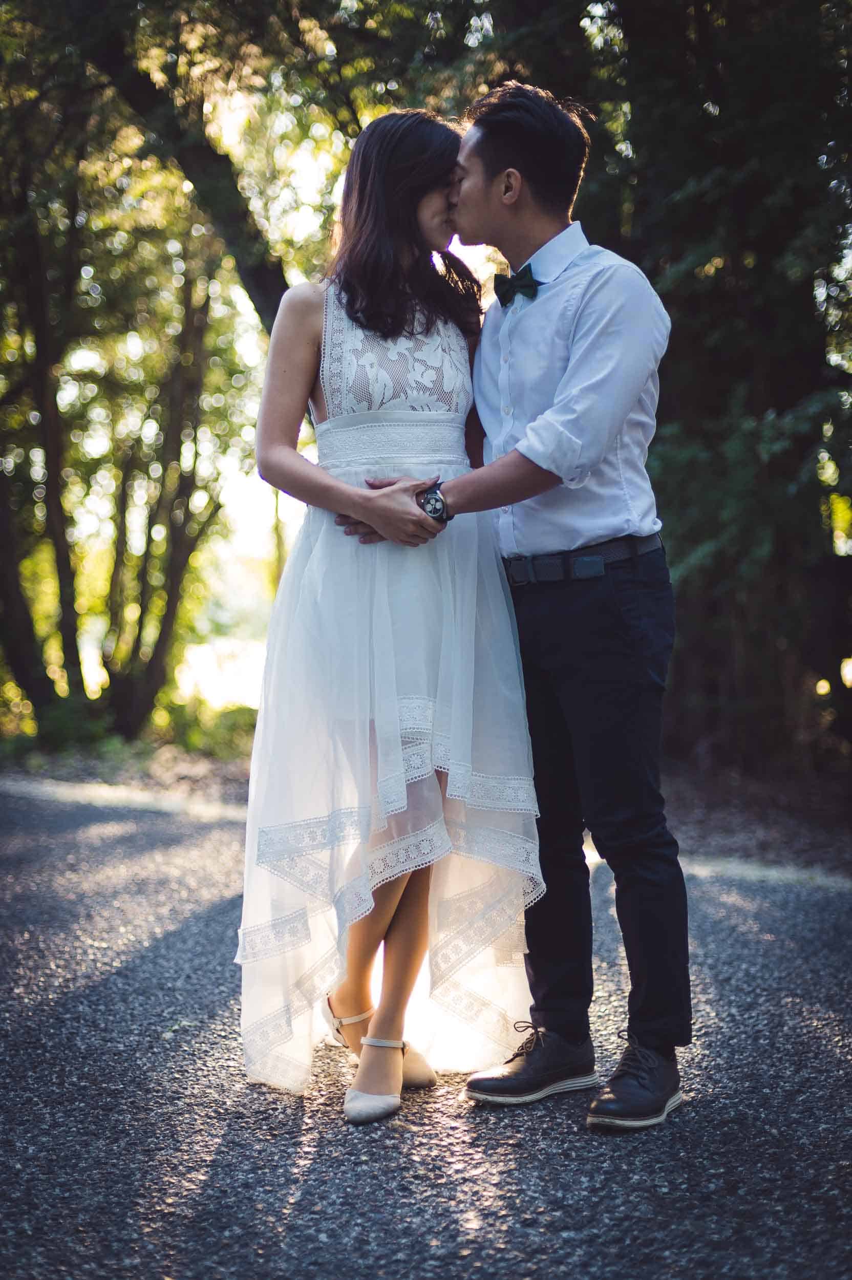 Coronet Peak Sunrise Pre-wedding shoot