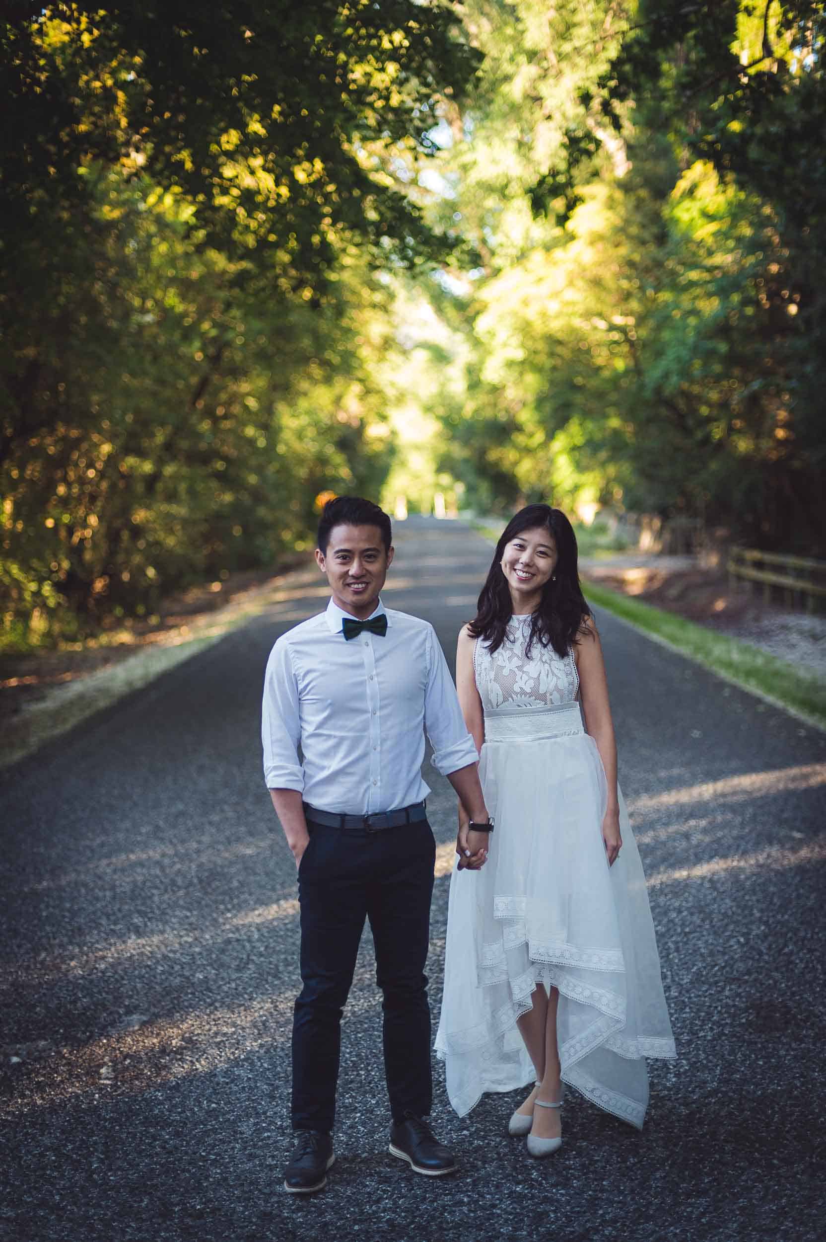 Coronet Peak Sunrise Pre-wedding shoot