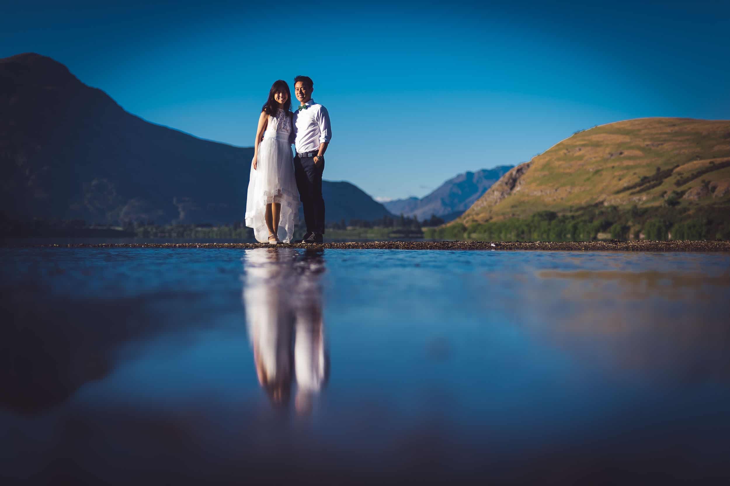 Coronet Peak Sunrise Pre-wedding shoot