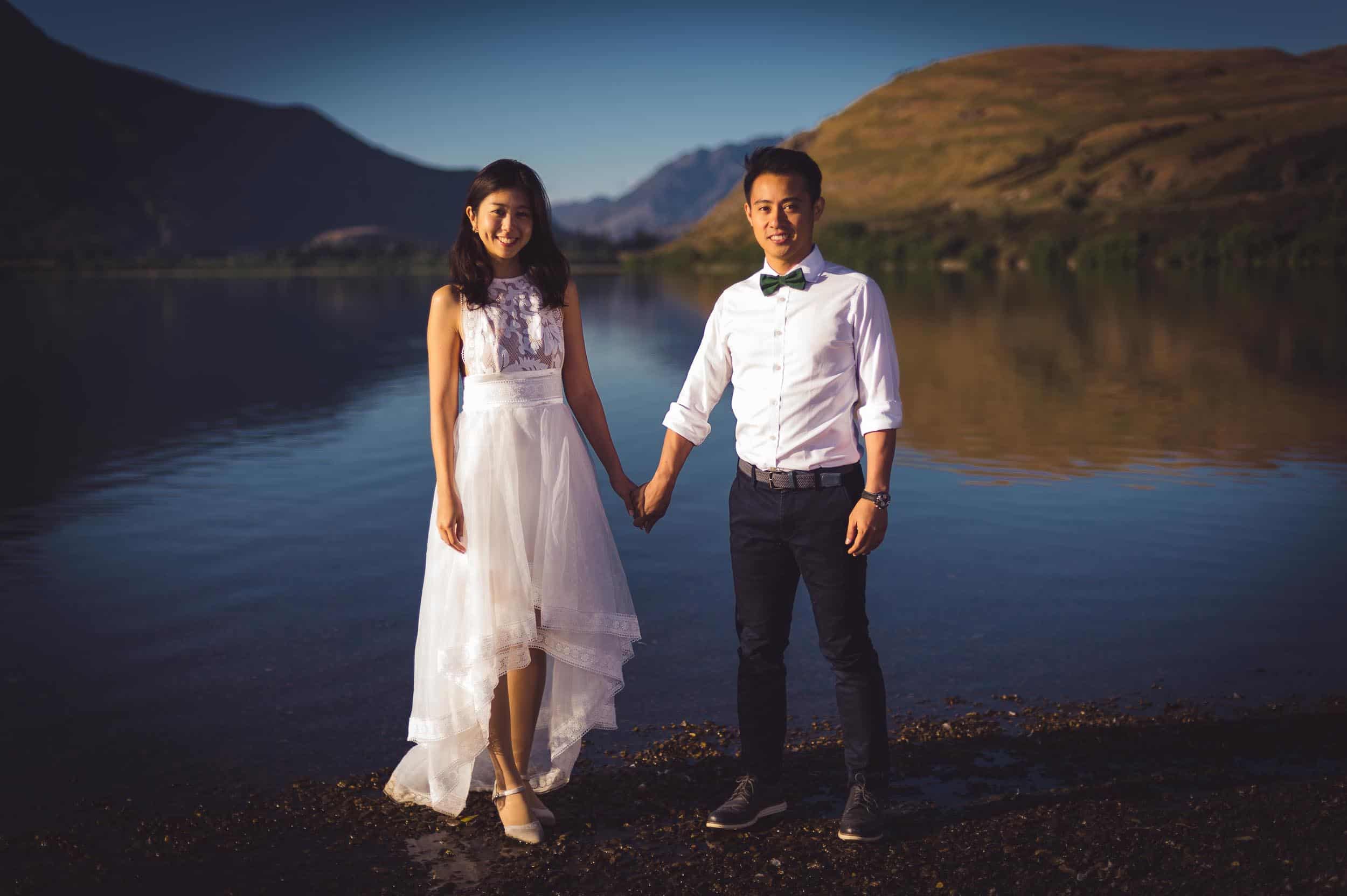 Coronet Peak Sunrise Pre-wedding shoot