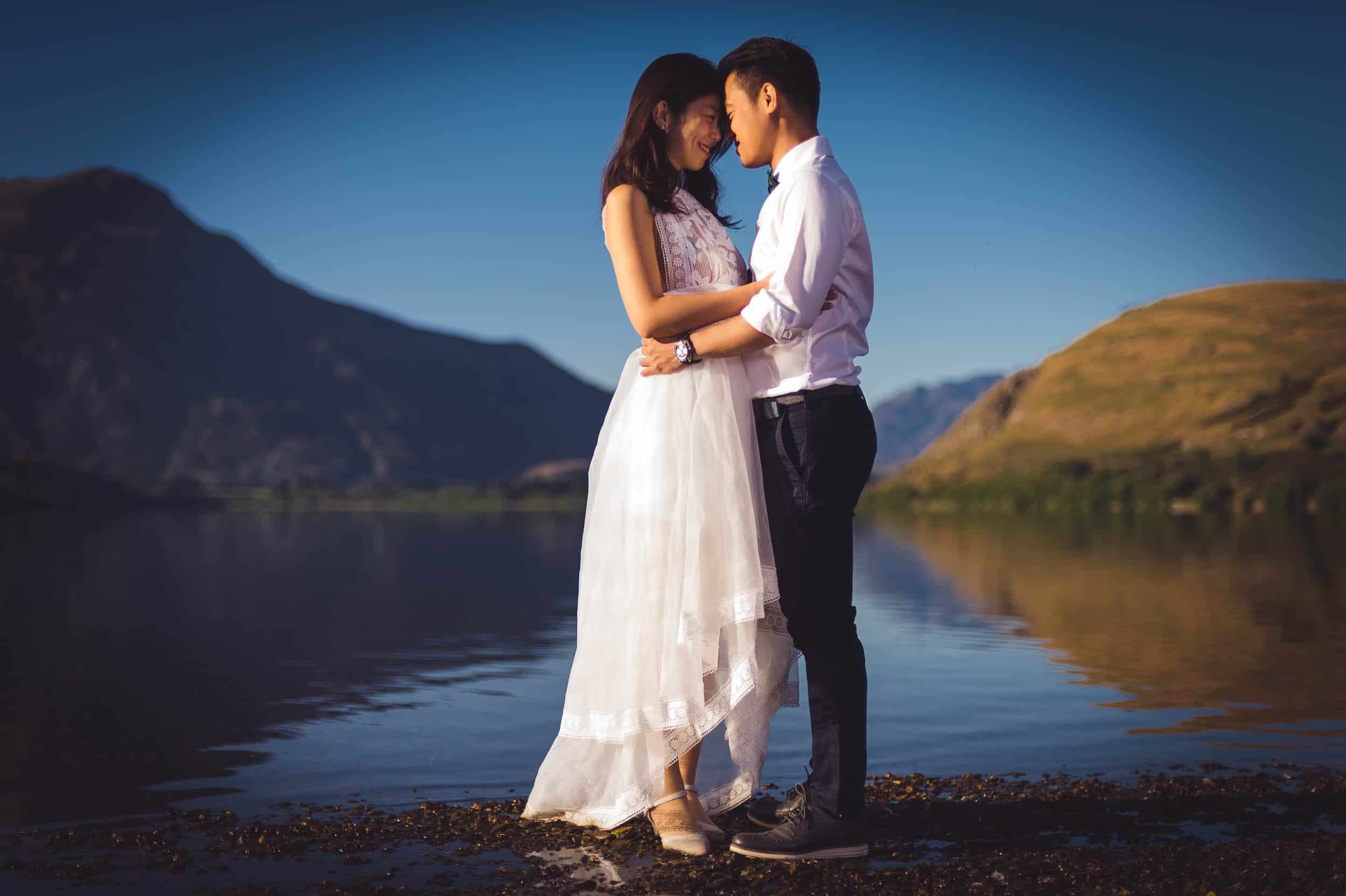 Coronet Peak Sunrise Pre-wedding shoot