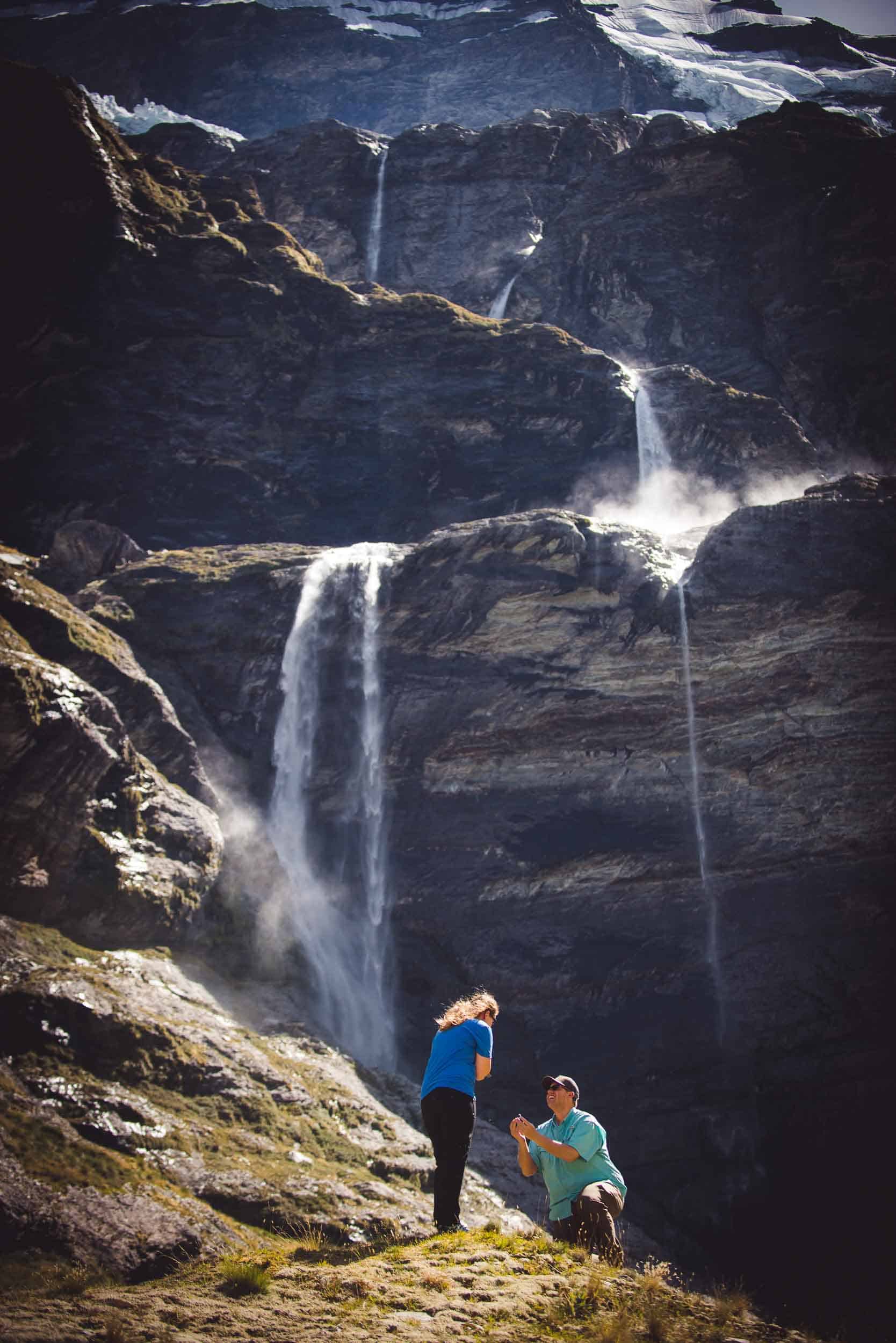 Queenstown Engagement Photography Earnslaw Burn Surprise Proposal