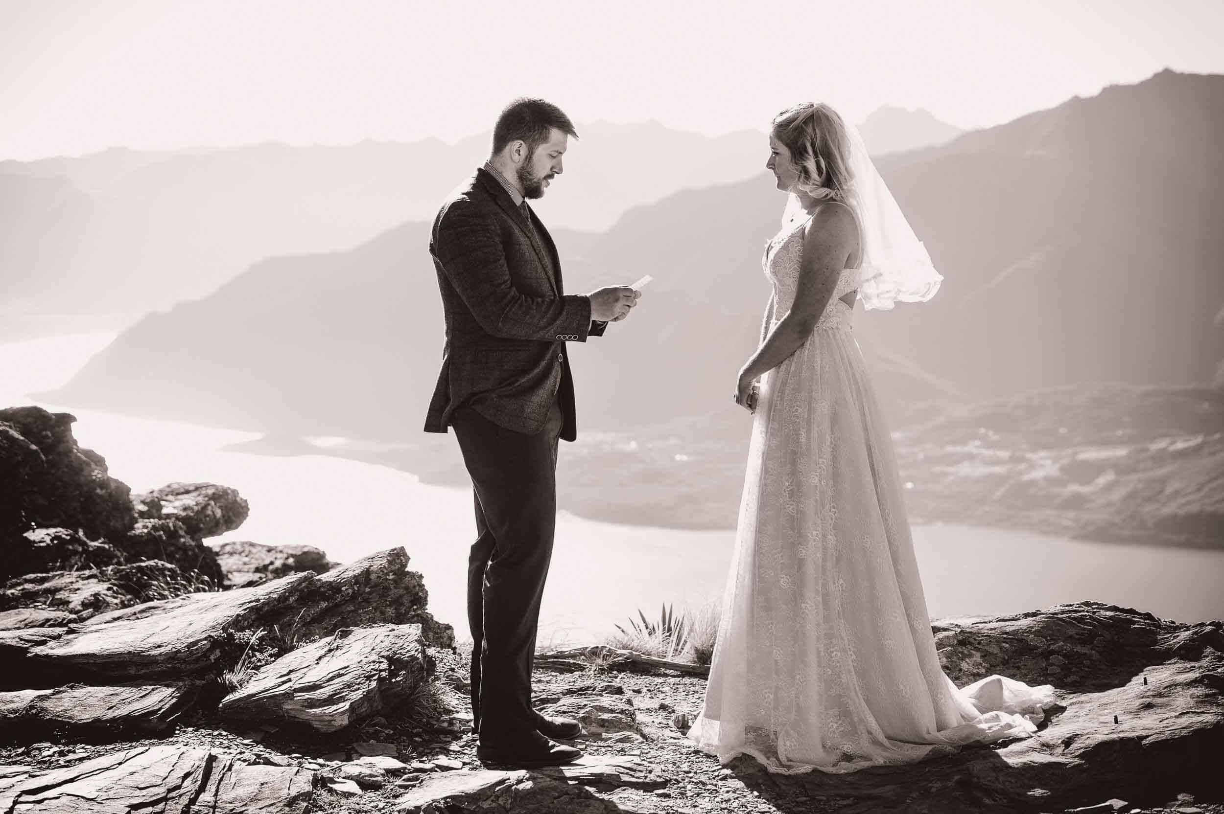 Queenstown Autumn Heli Wedding Kaia & Blake Heliworks