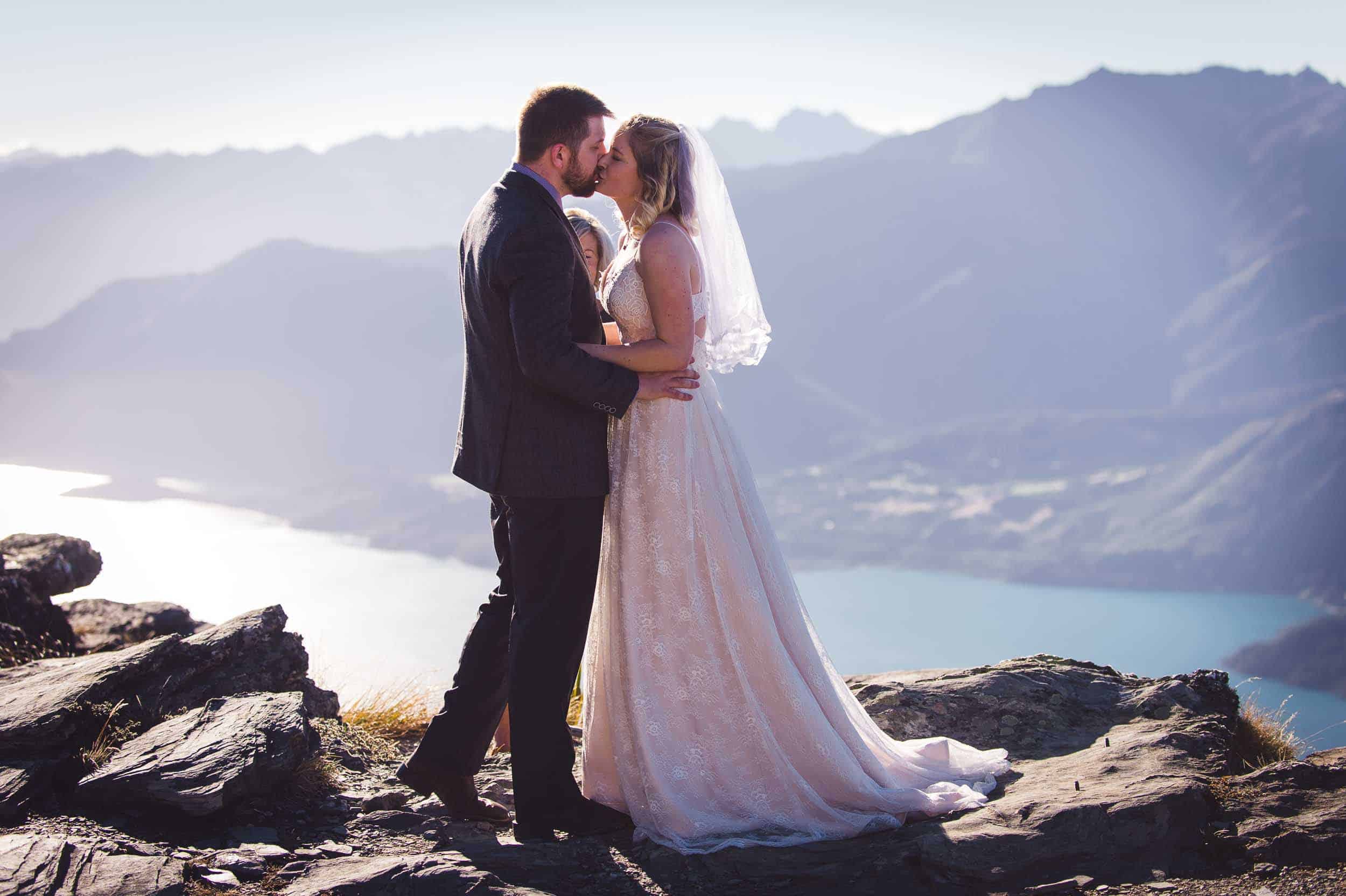 Queenstown Autumn Heli Wedding Kaia & Blake Heliworks