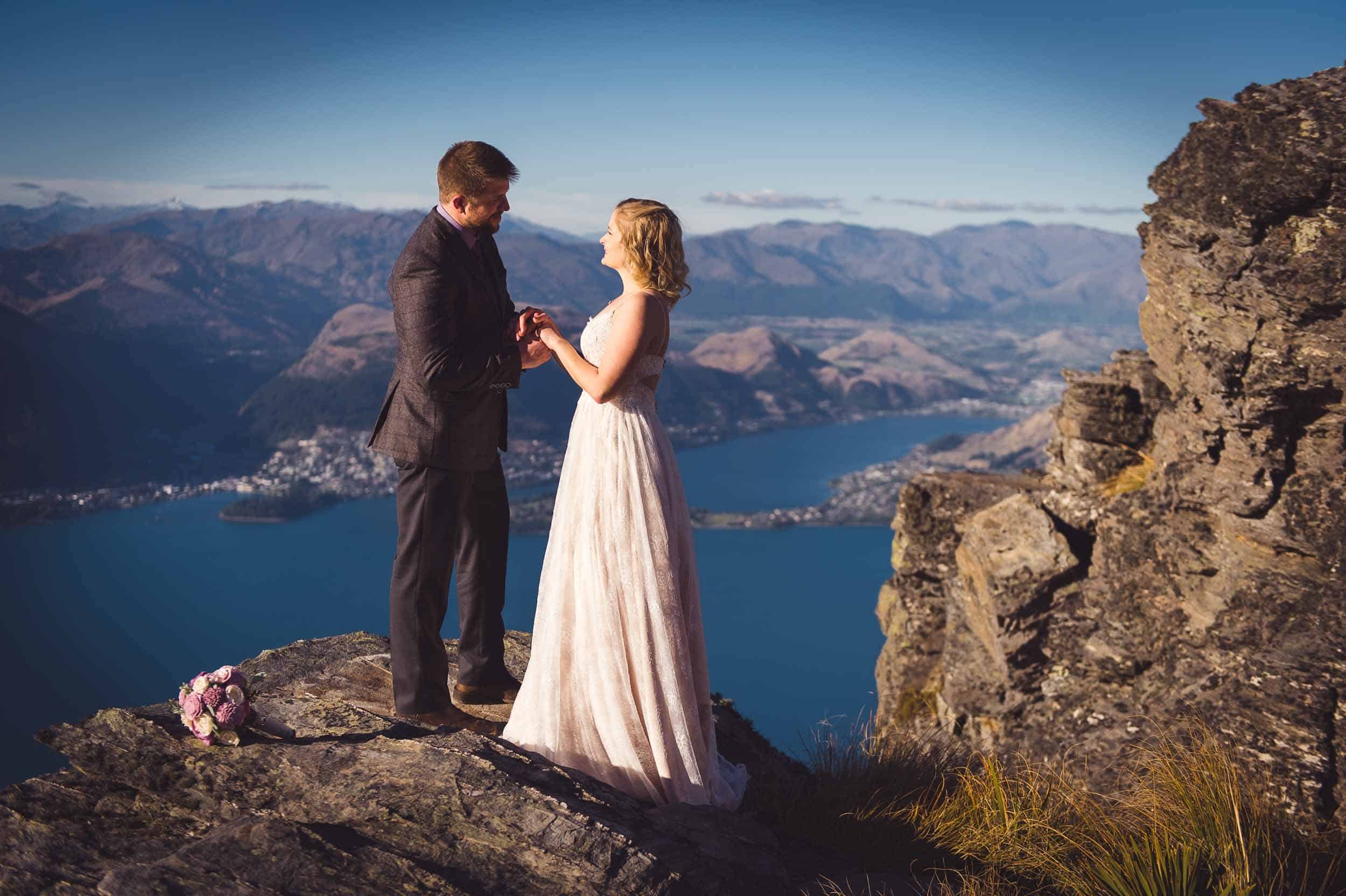 Queenstown Autumn Heli Wedding Kaia & Blake Heliworks