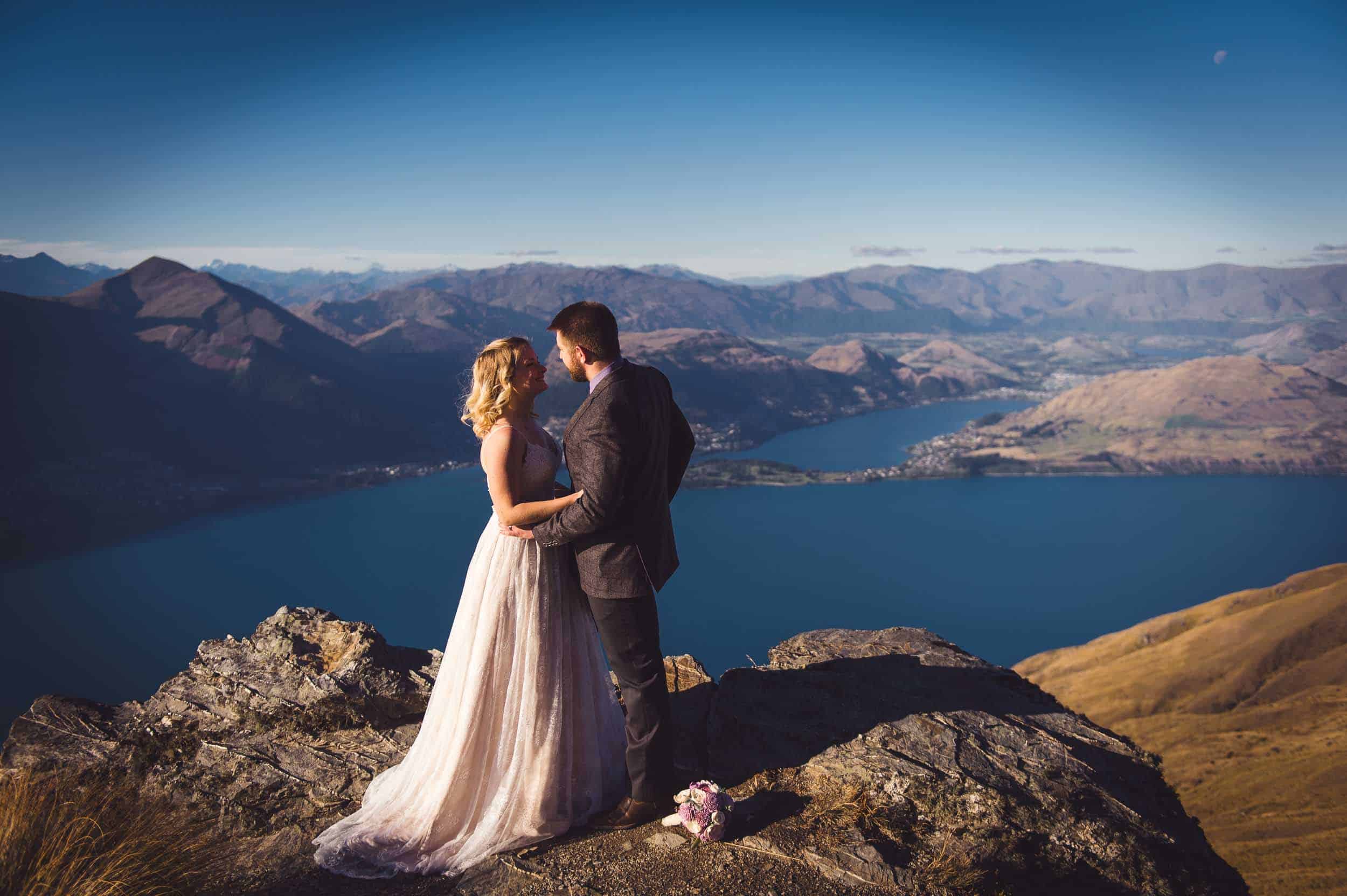 Queenstown Autumn Heli Wedding Kaia & Blake Heliworks