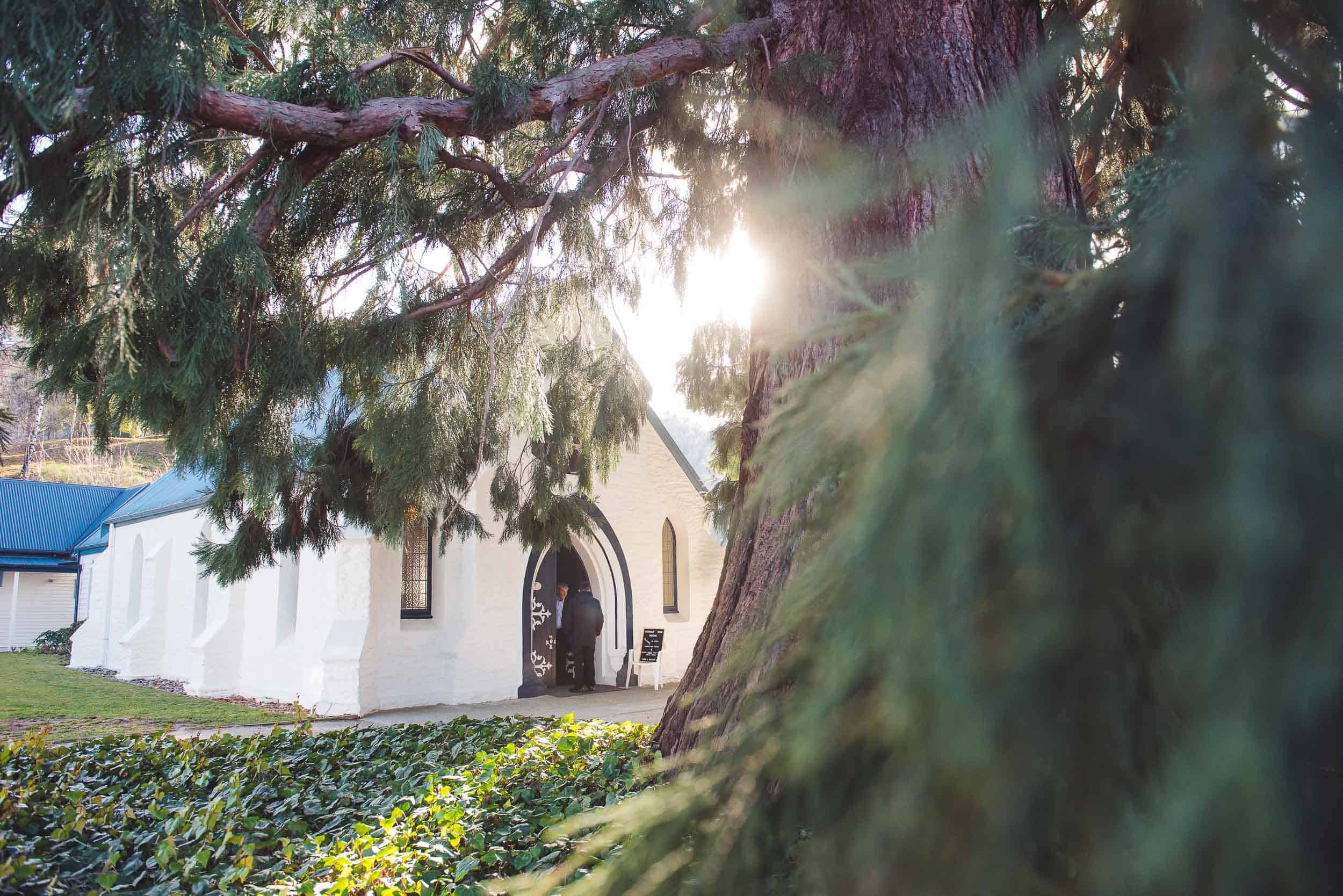 St Johns Church Arrowtown wedding