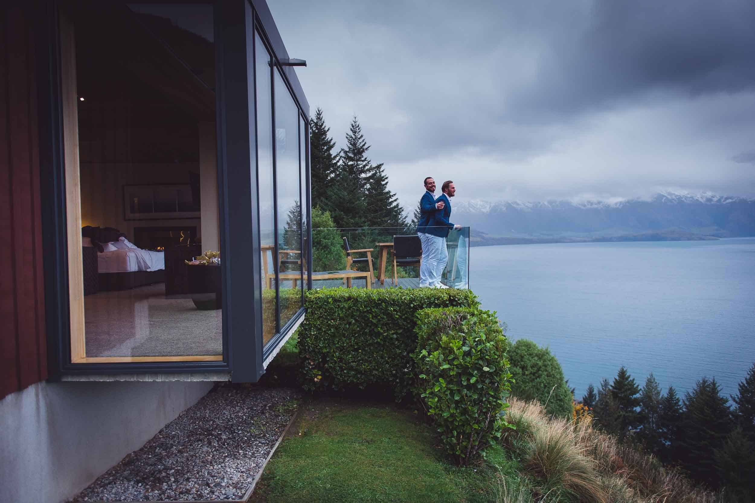 Edu & Paulo's Azur Luxury Lodge Queenstown Elopement