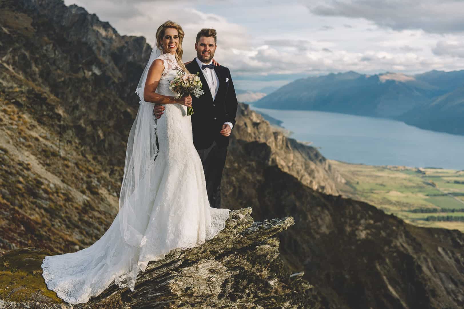 queenstown heli wedding photography