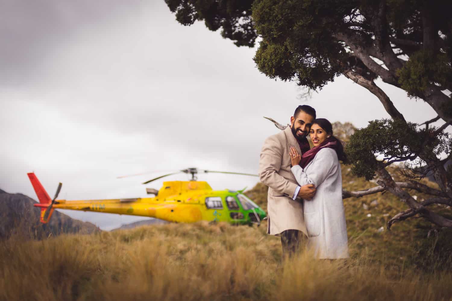 Surprise Queenstown Heli Proposal Glenorchy