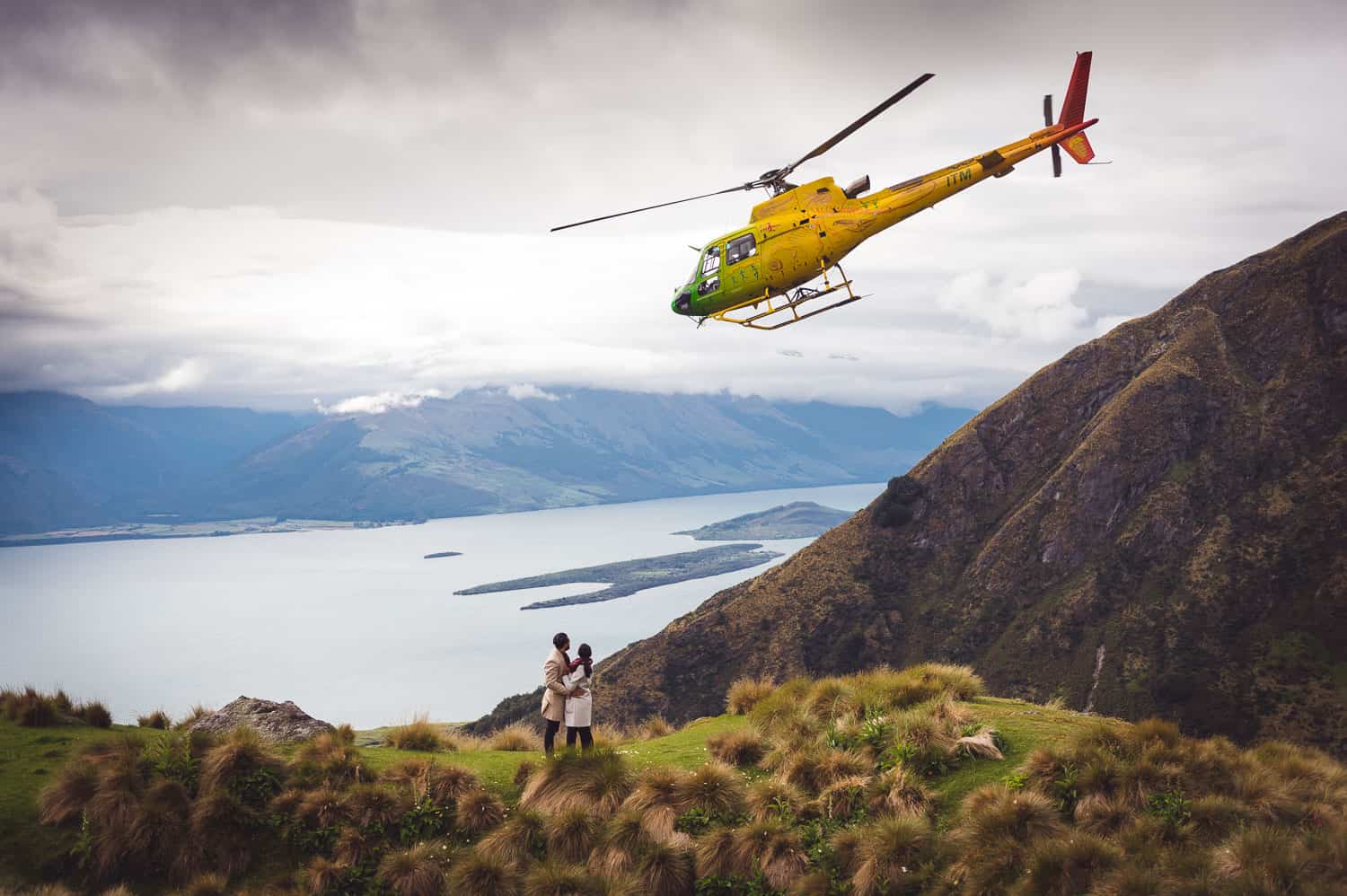 Surprise Queenstown Heli Proposal Glenorchy