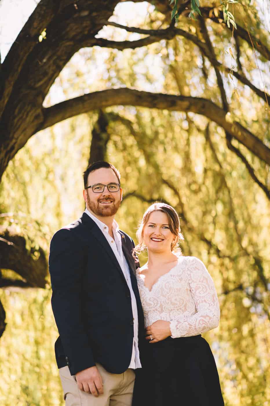 Sam & Kirk's Elopement - First Look photos at Millbrook Resort