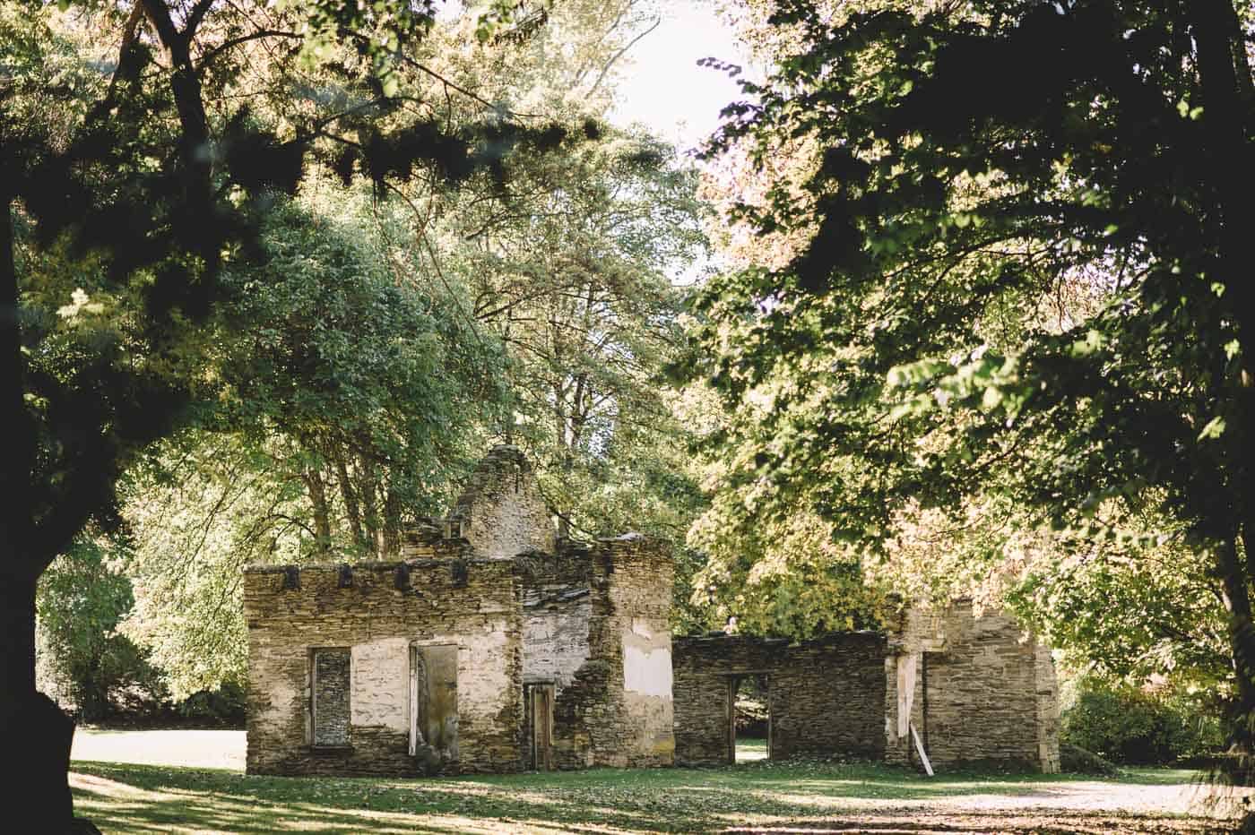 Sam & Kirk's Thurlby Domain Elopement - old ruins