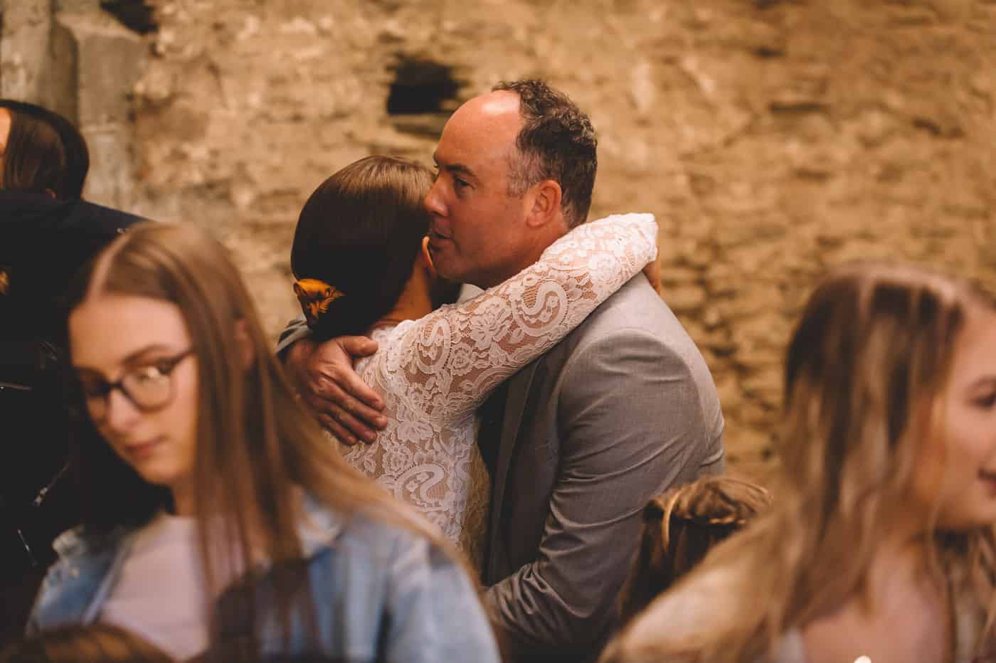 Sam & Kirk's Thurlby Domain Elopement - ceremony with Jodie Stuart Celebrant being congratulated by friends and family