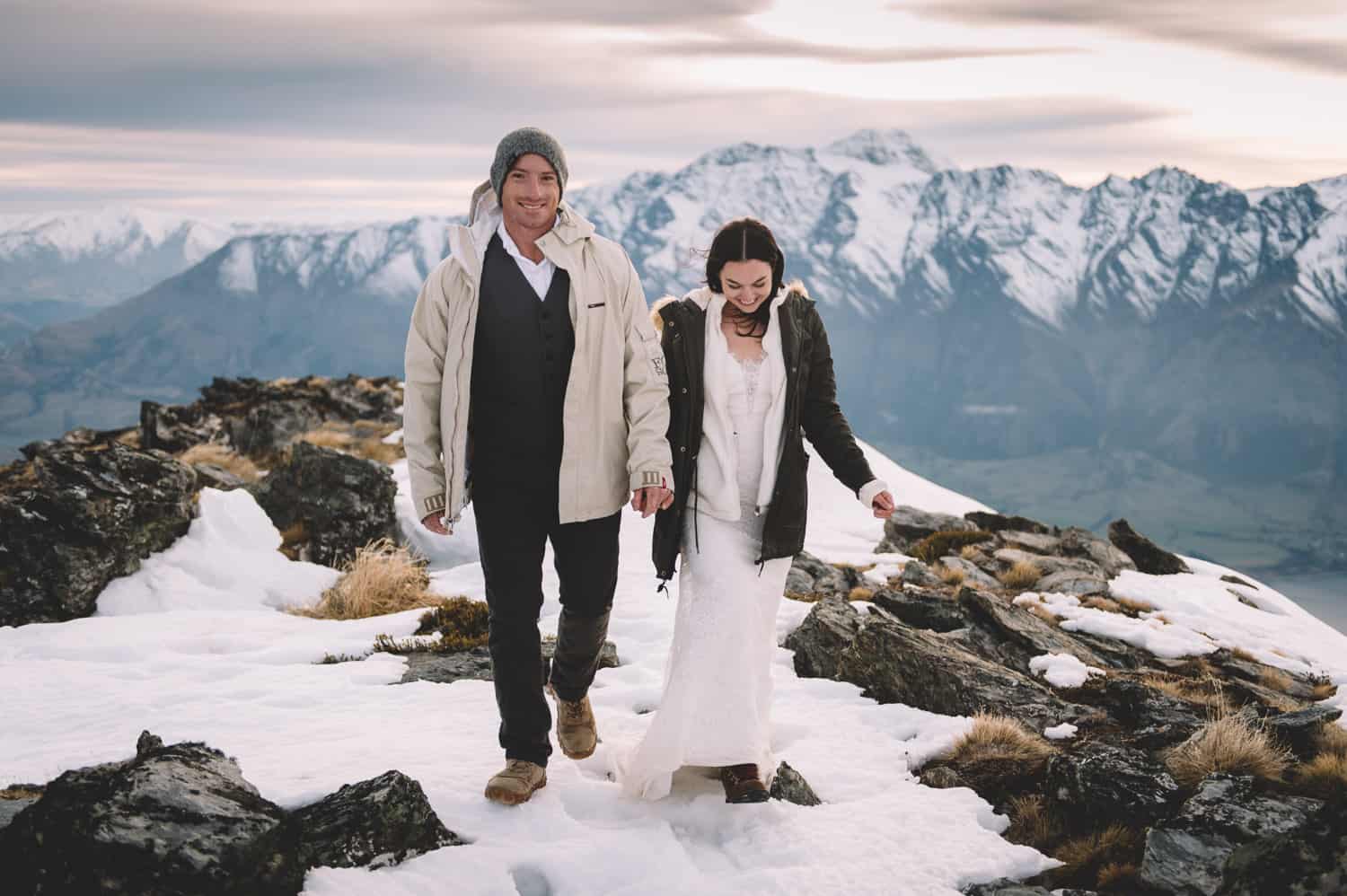 Cecil Peak Post-Wedding Heli Shoot
