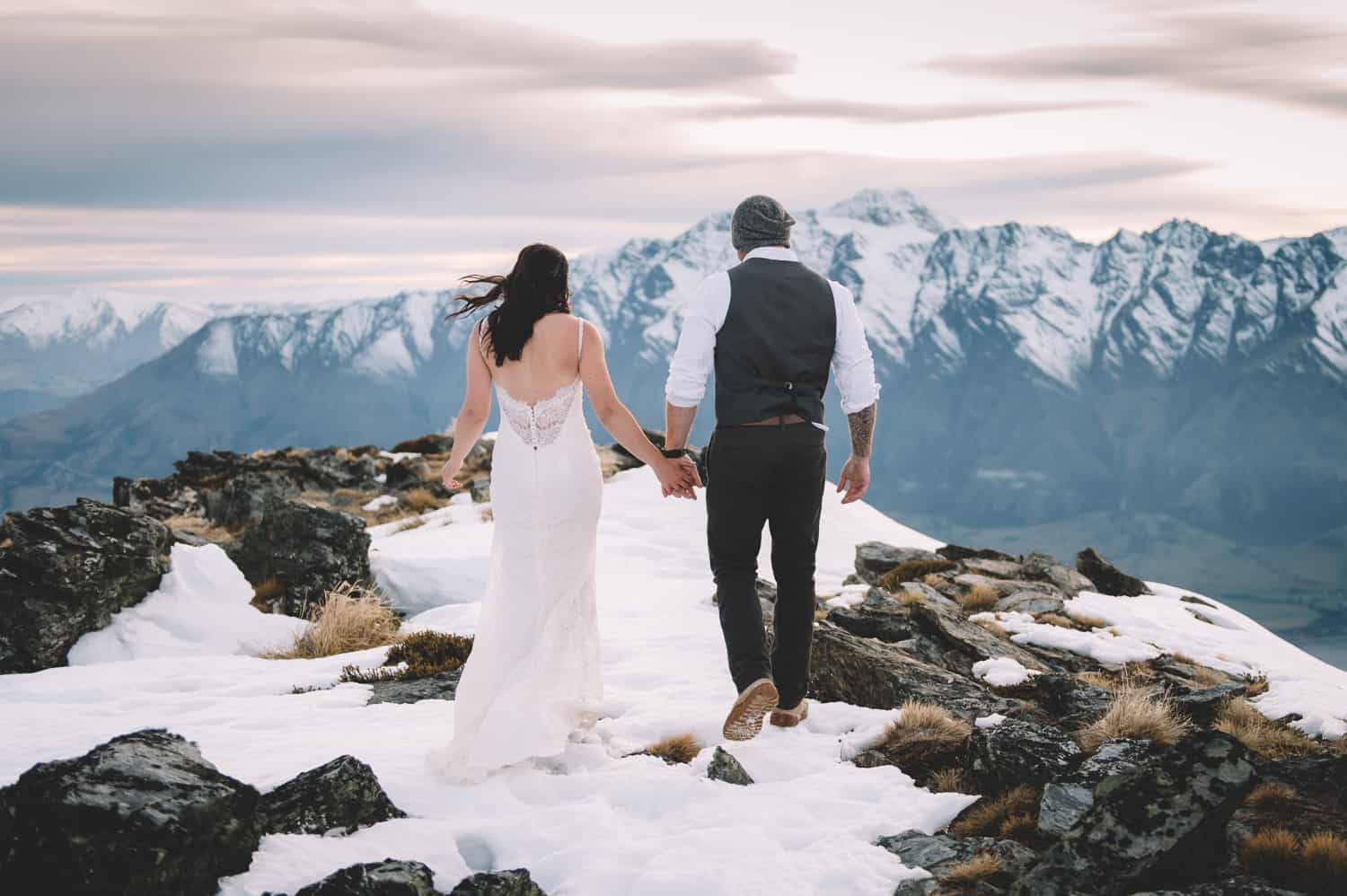 Cecil Peak Post-Wedding Heli Shoot