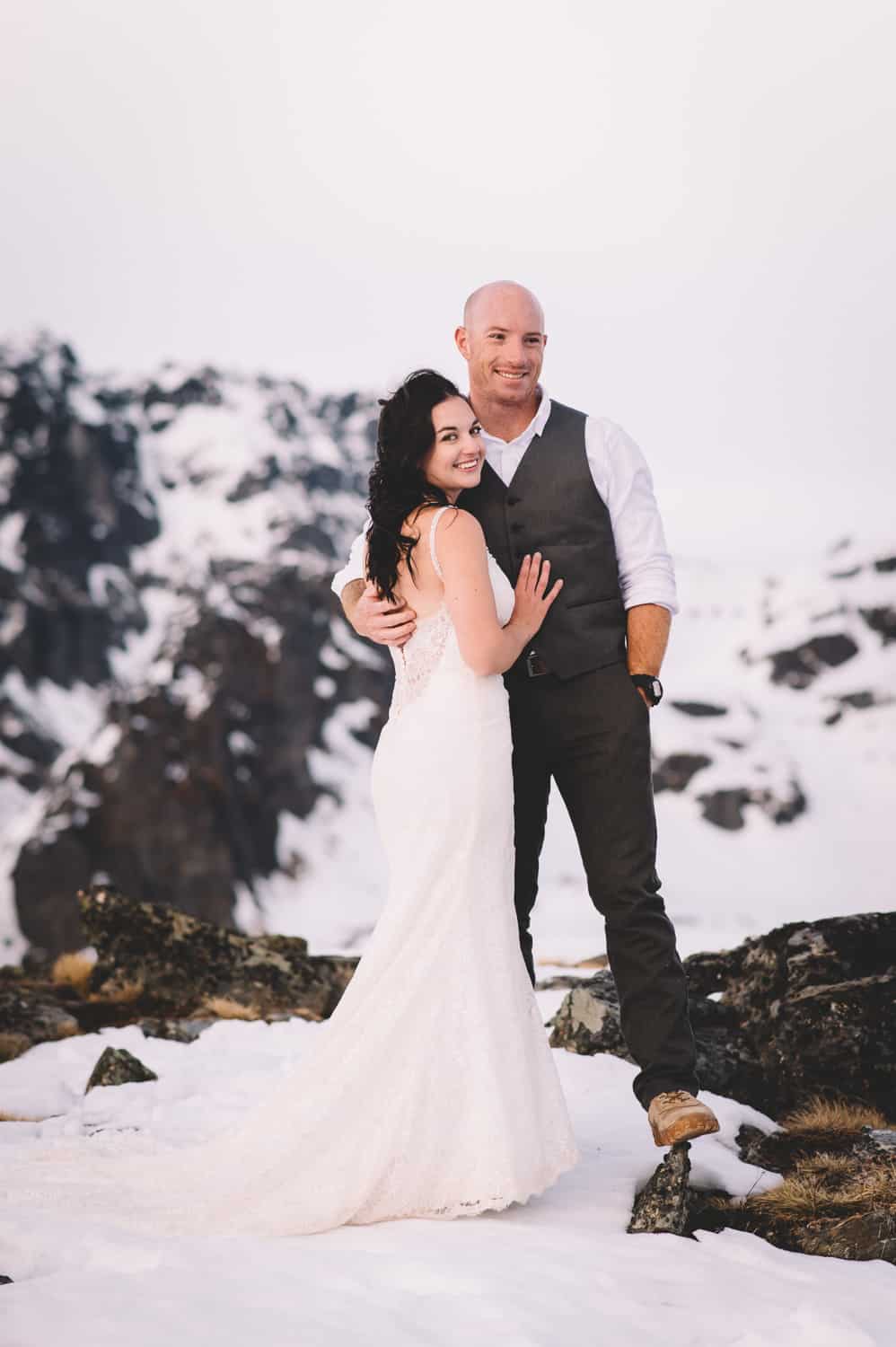 Cecil Peak Post-Wedding Heli Shoot