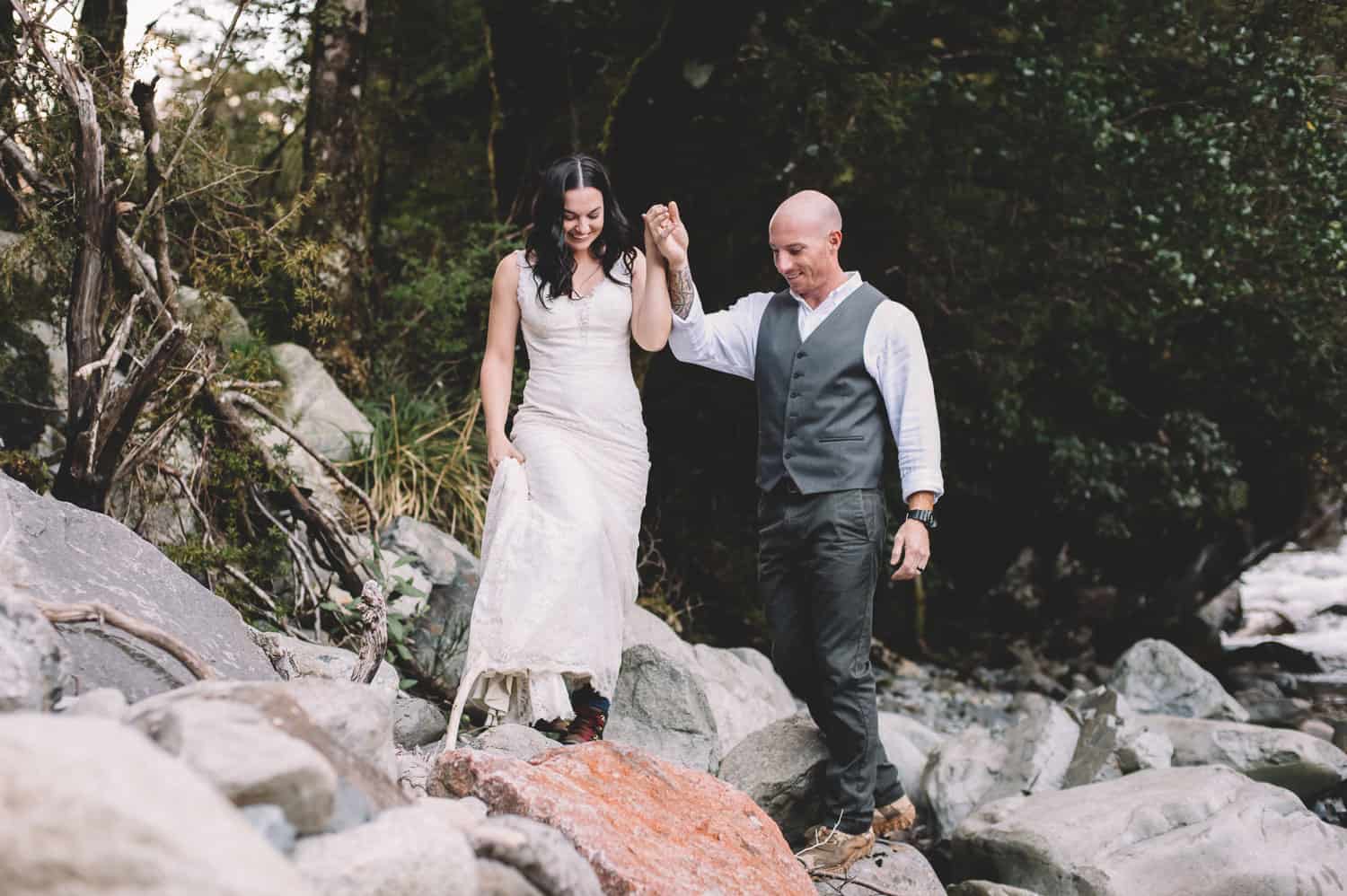 Fiordland Post-Wedding Heli Shoot