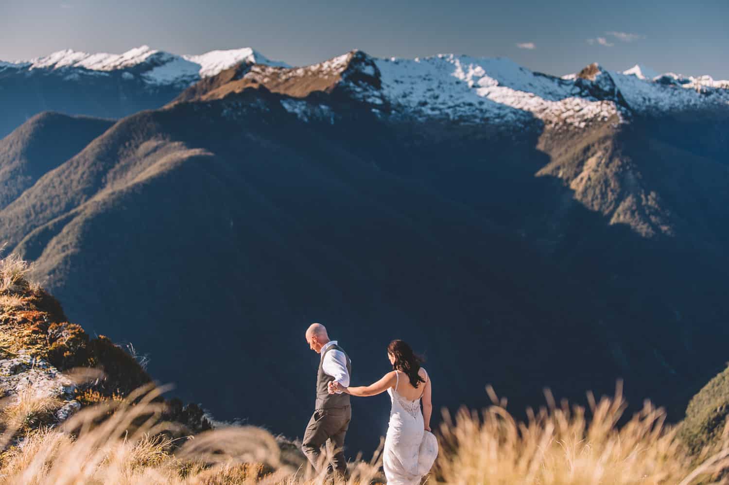 Fiordland Post-Wedding Heli Shoot