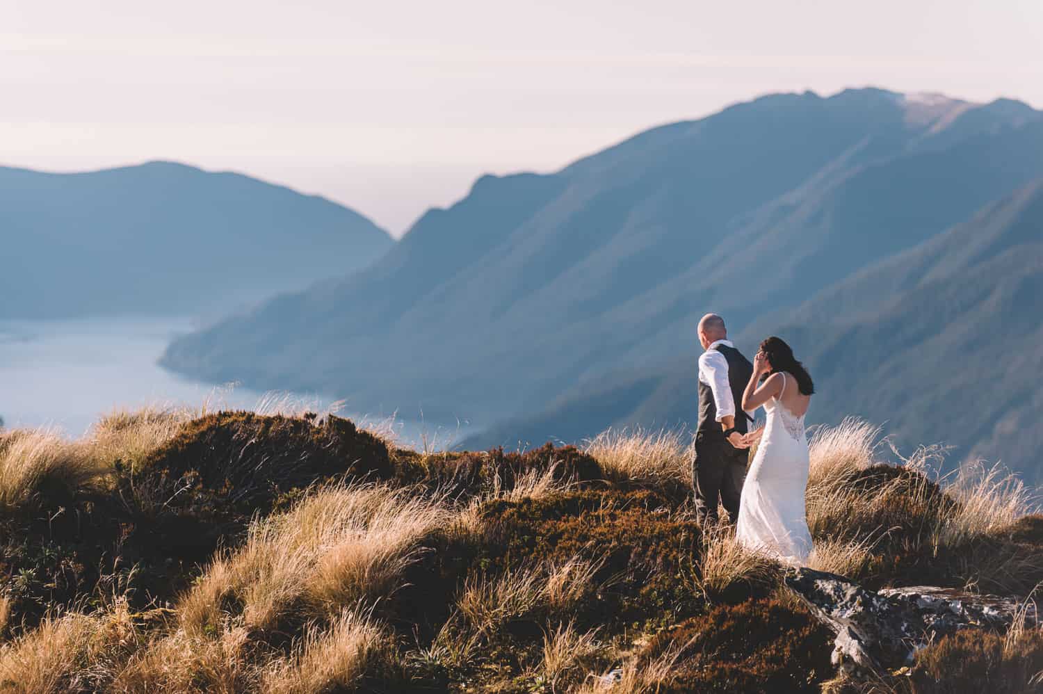 Fiordland Post-Wedding Heli Shoot