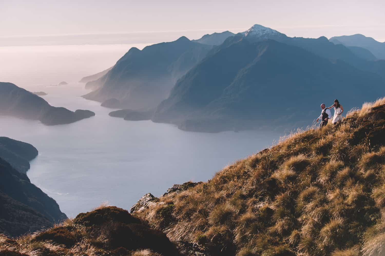 Fiordland Post-Wedding Heli Shoot