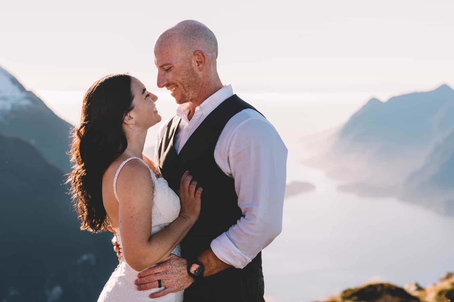 Fiordland Post-Wedding Heli Shoot