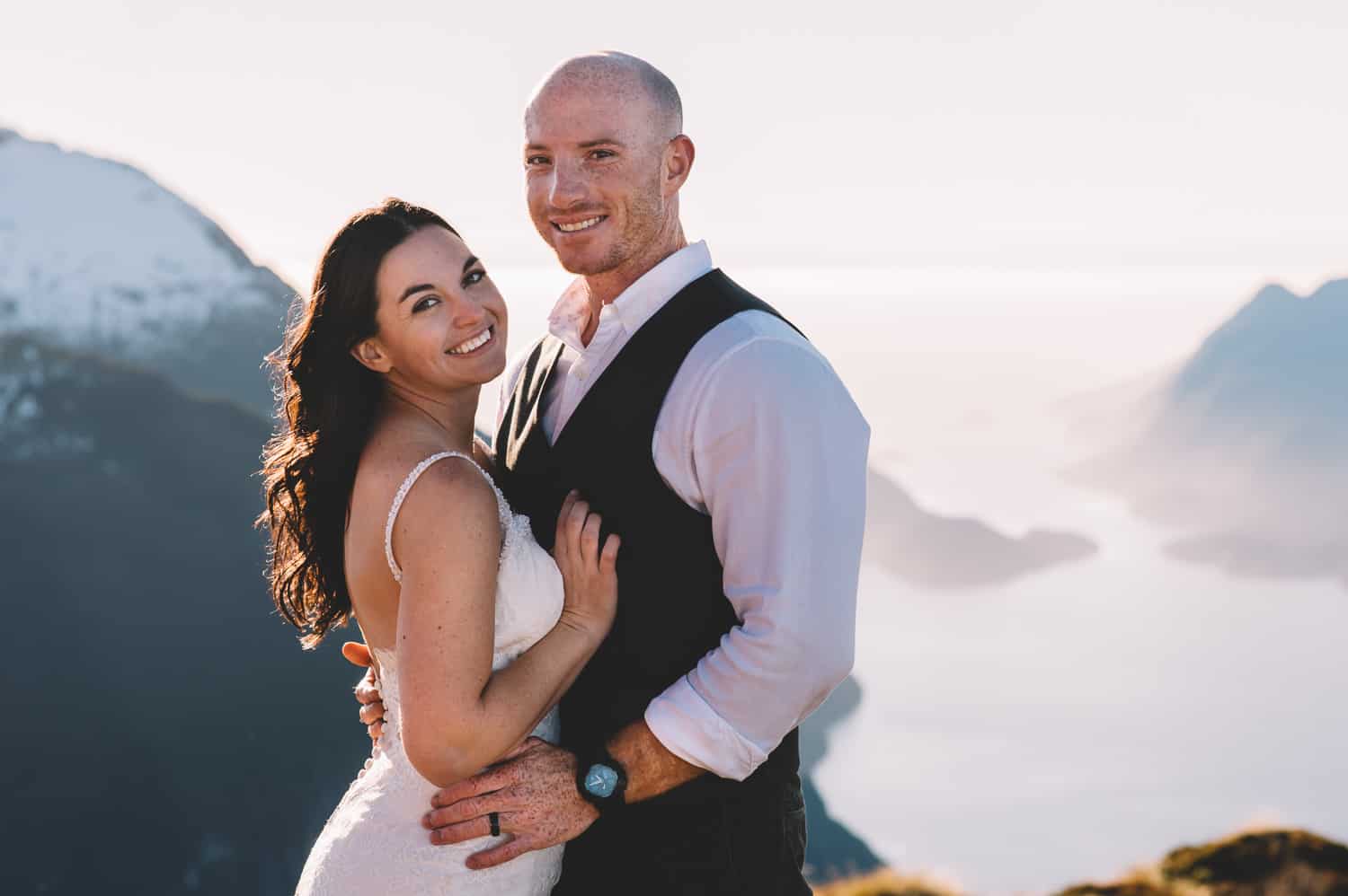 Fiordland Post-Wedding Heli Shoot