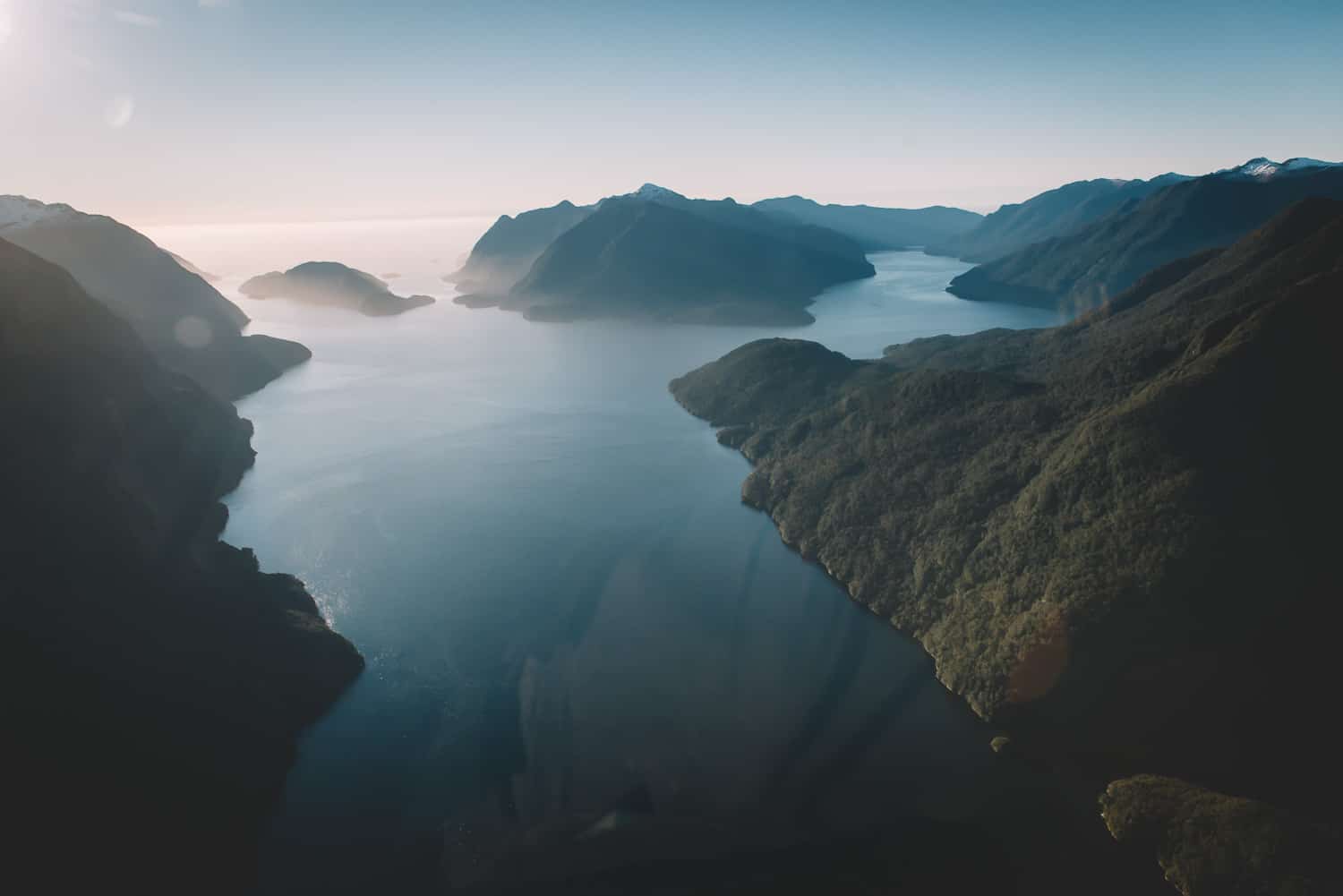 Fiordland doubtful sound post-wedding photography