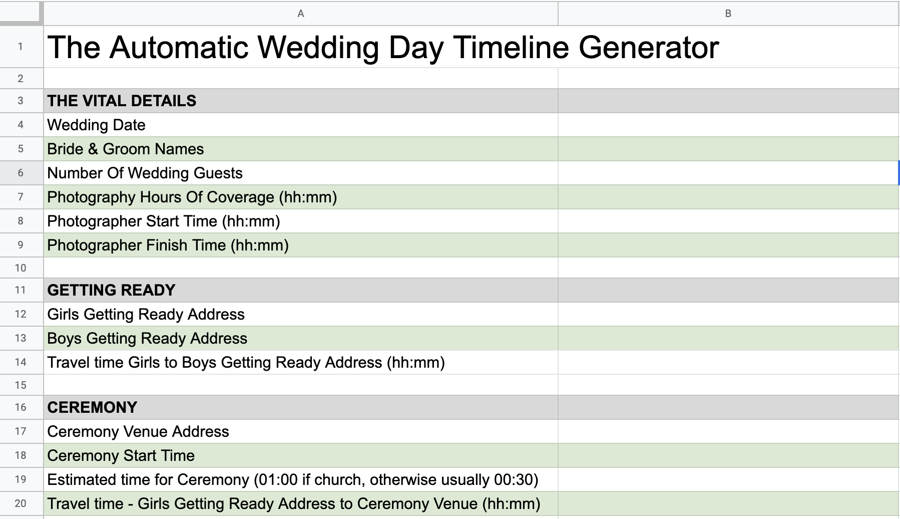 blog post wedding timeline nz blog post featured image automatic wedding day timeline generator