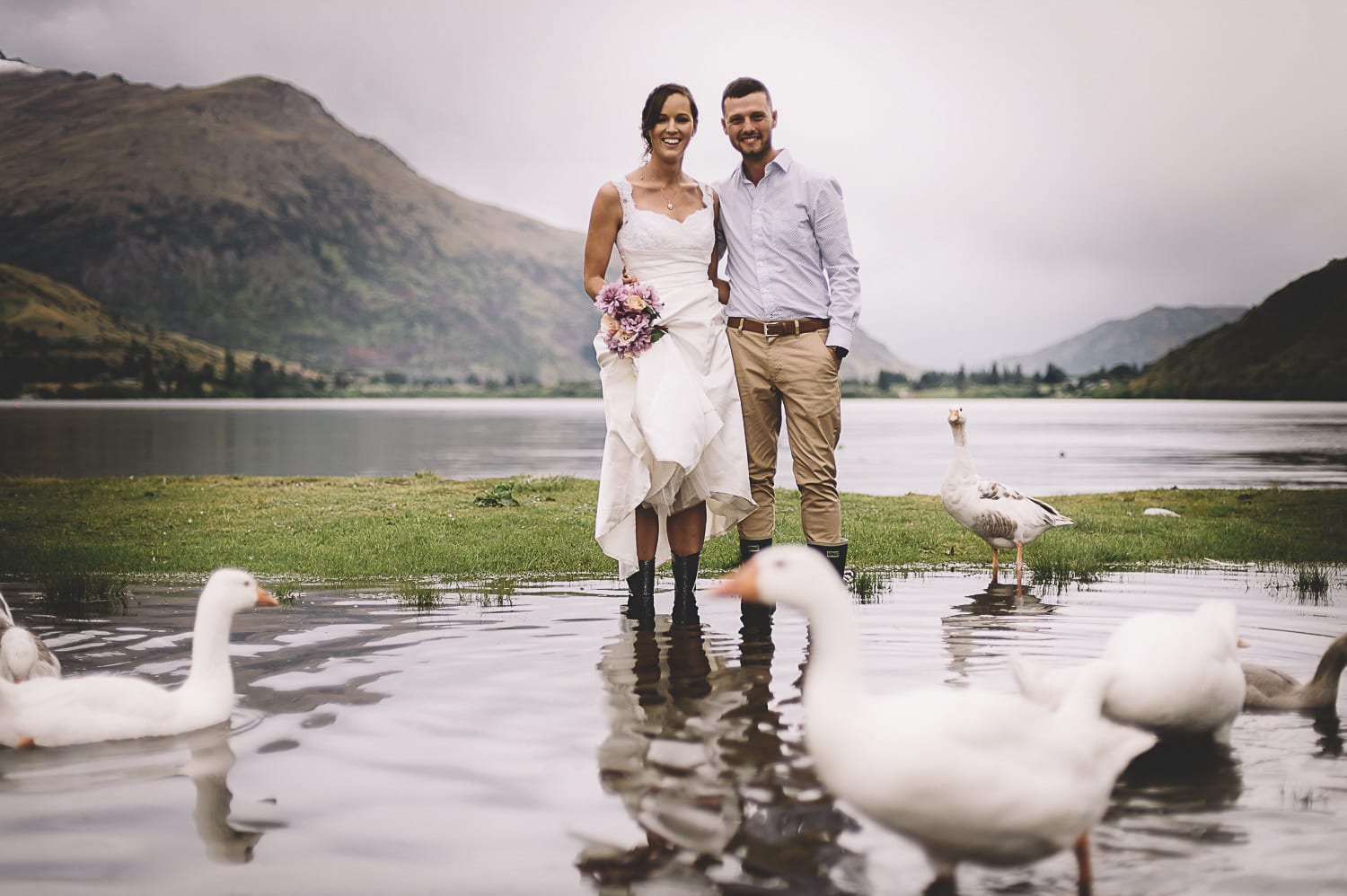 ex elopements master folder dupe St John's Church Wedding Arrowtown