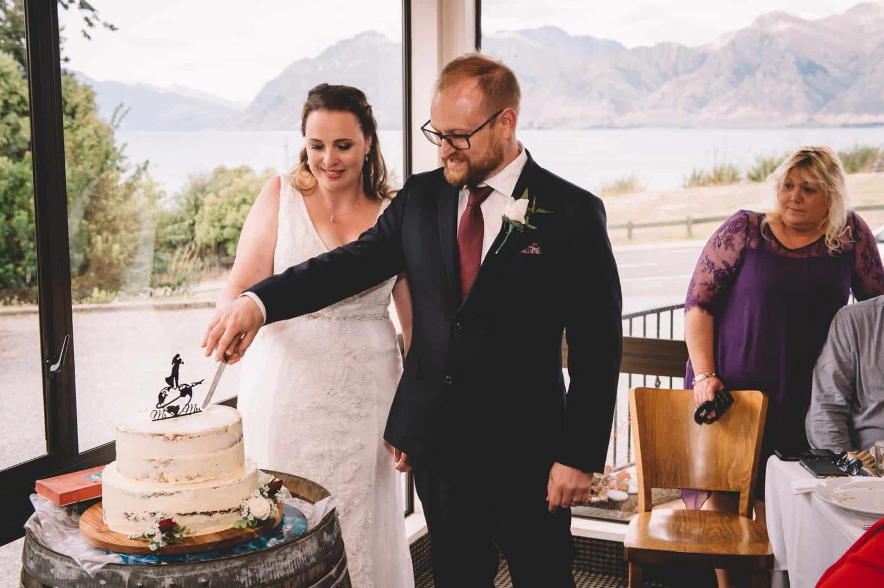 lake hawea wedding