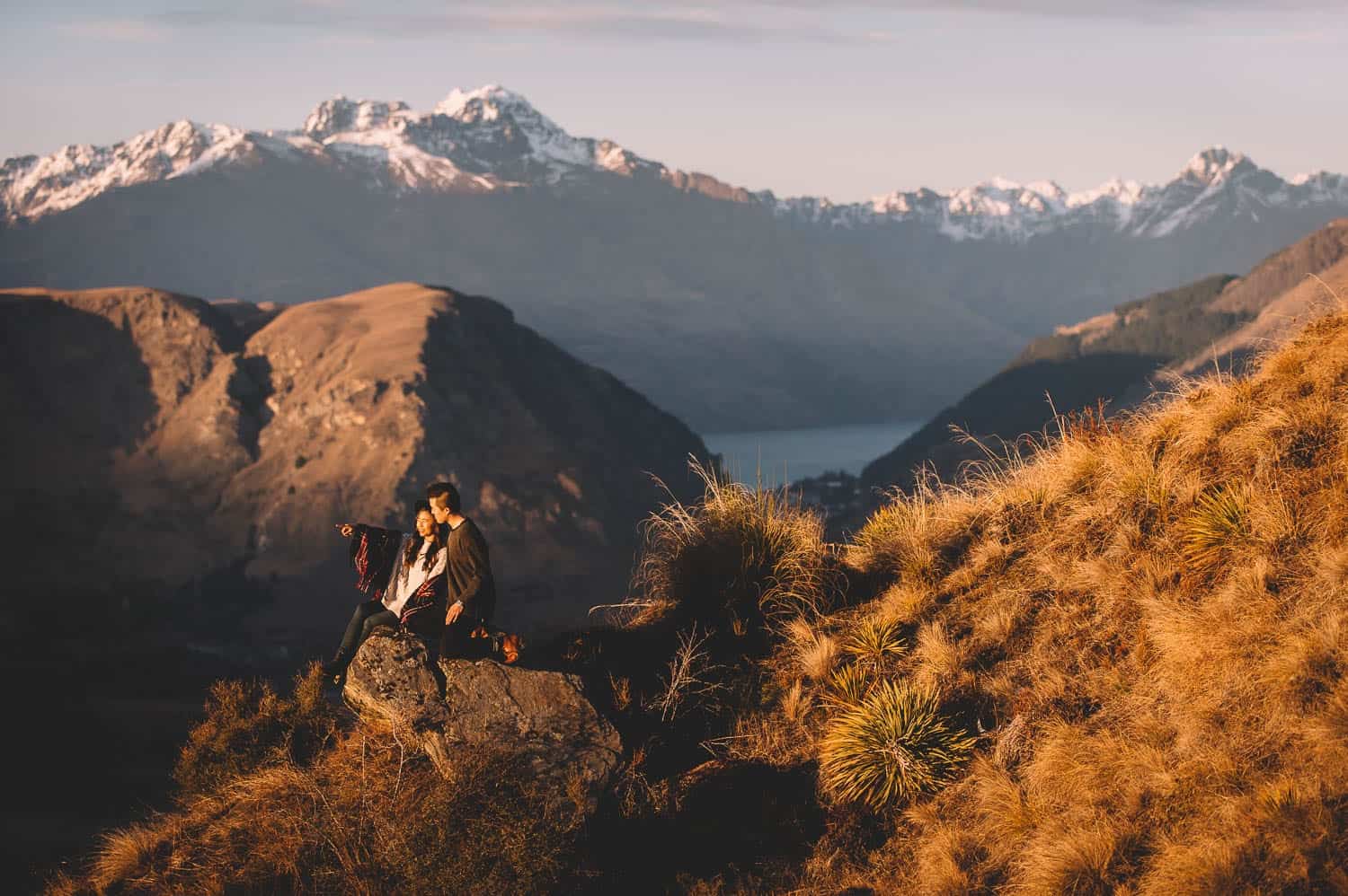 blog post featured image queenstown's best photo locations coronet peak engagement