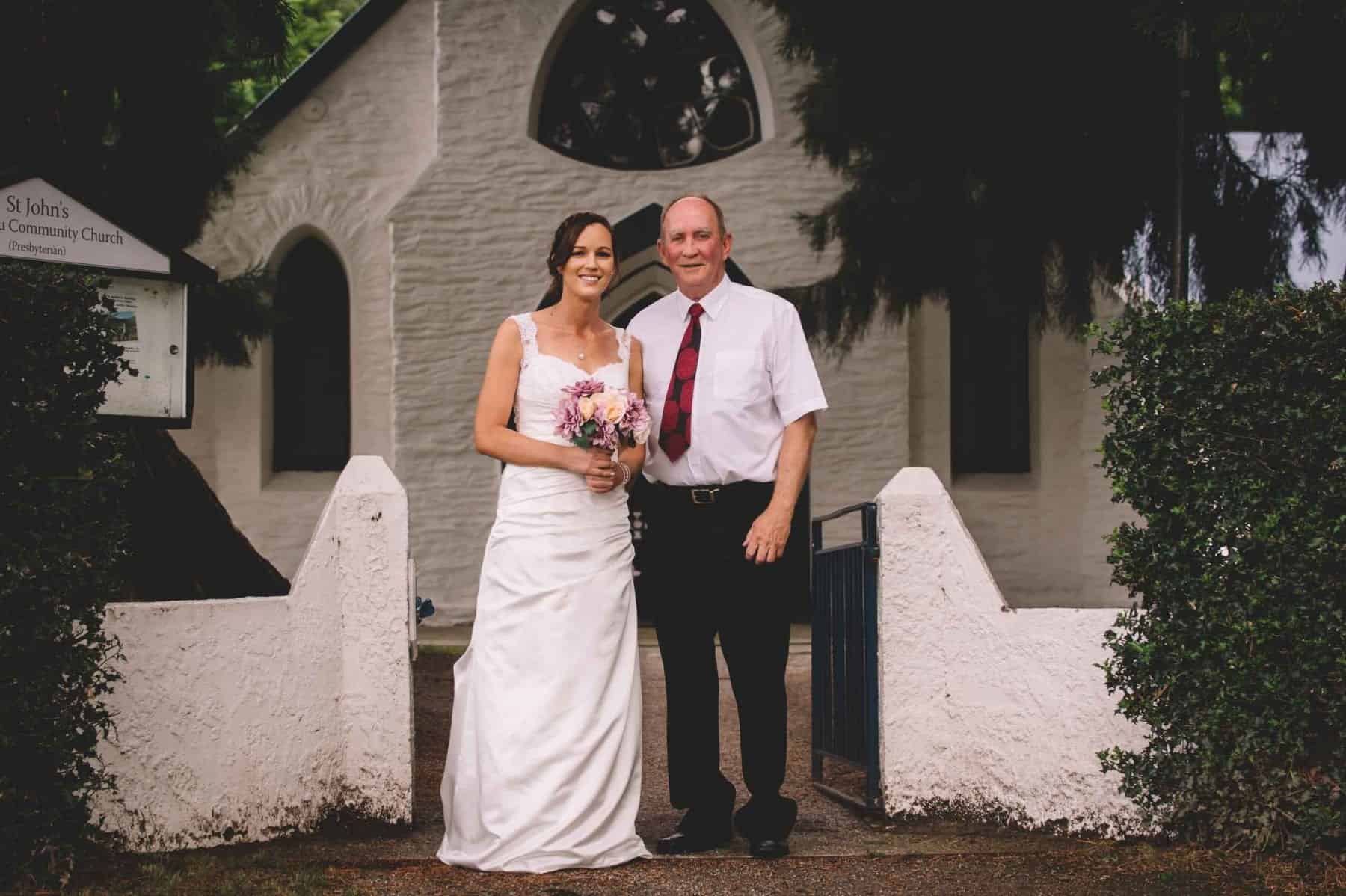 St John's Church Wedding Arrowtown