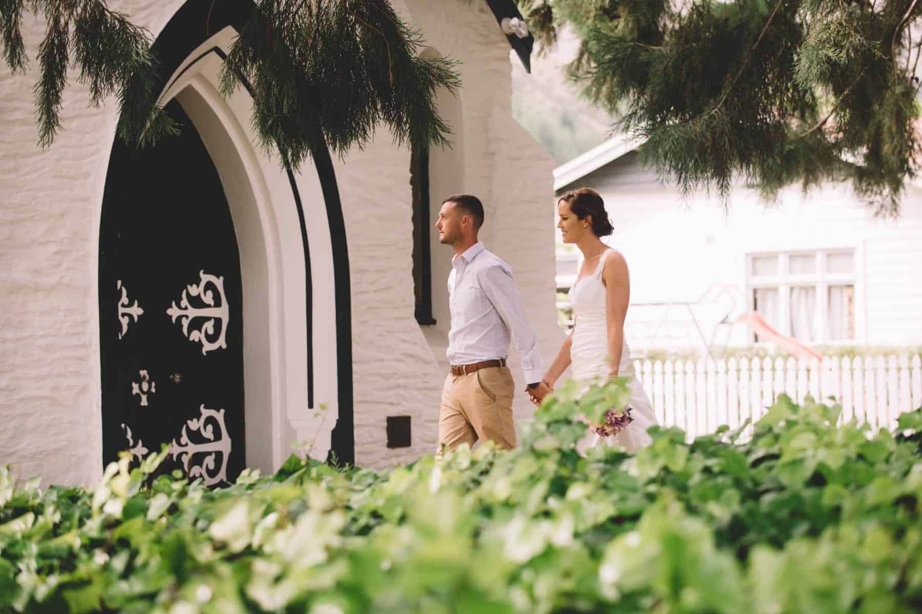 St John's Church Wedding Arrowtown