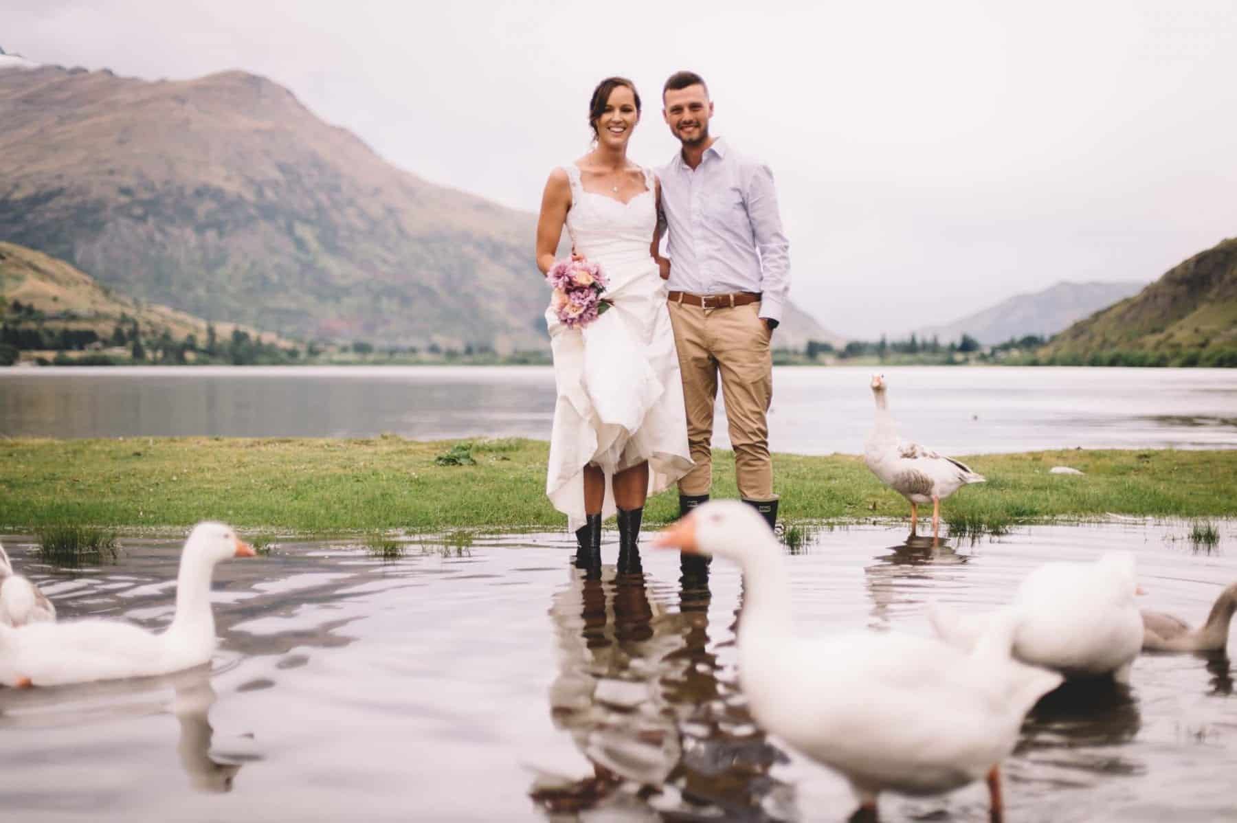 blog post featured image arrowtown elopement elopement locations queenstown lake hayes ducks dupe