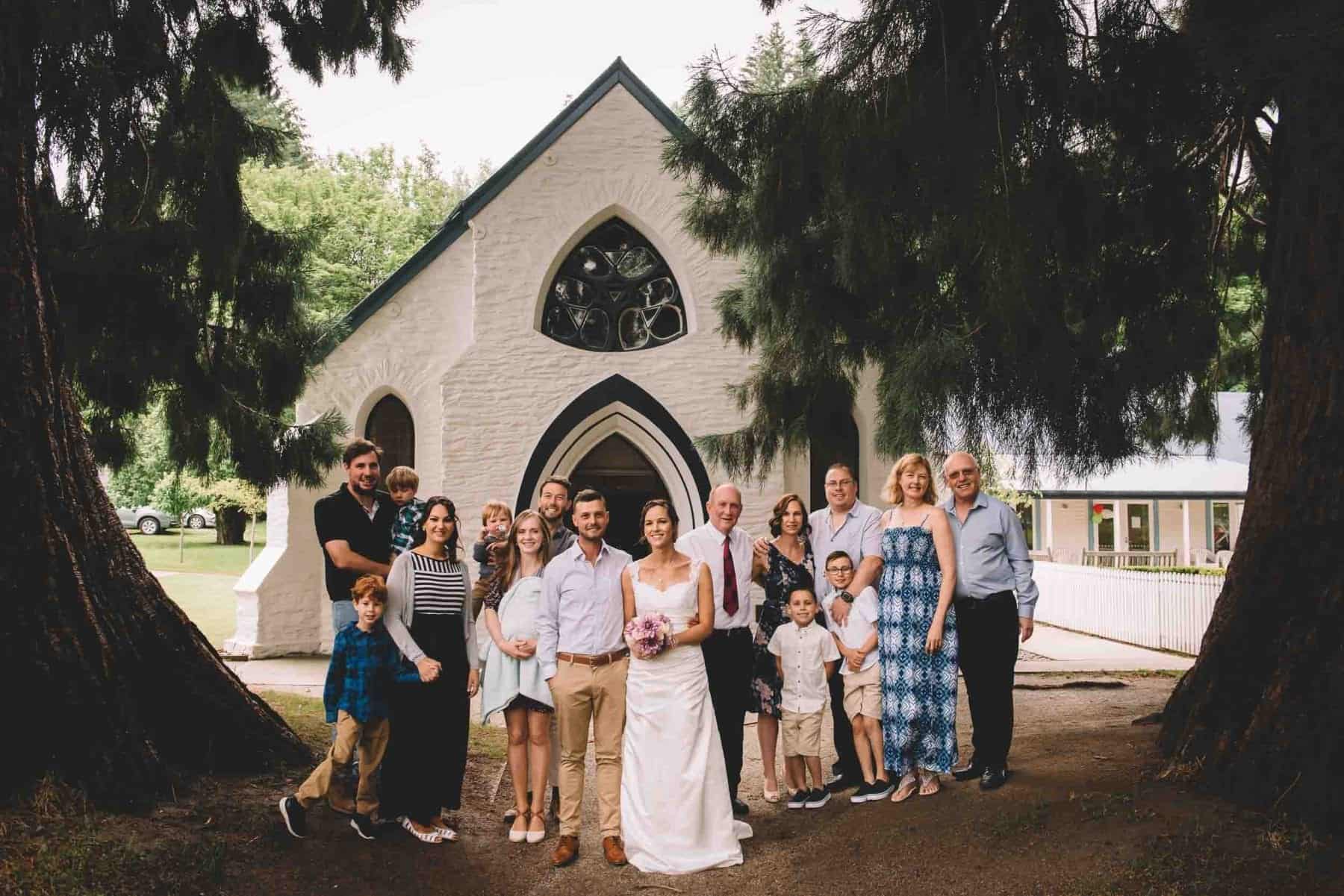 St John's Church Wedding Arrowtown