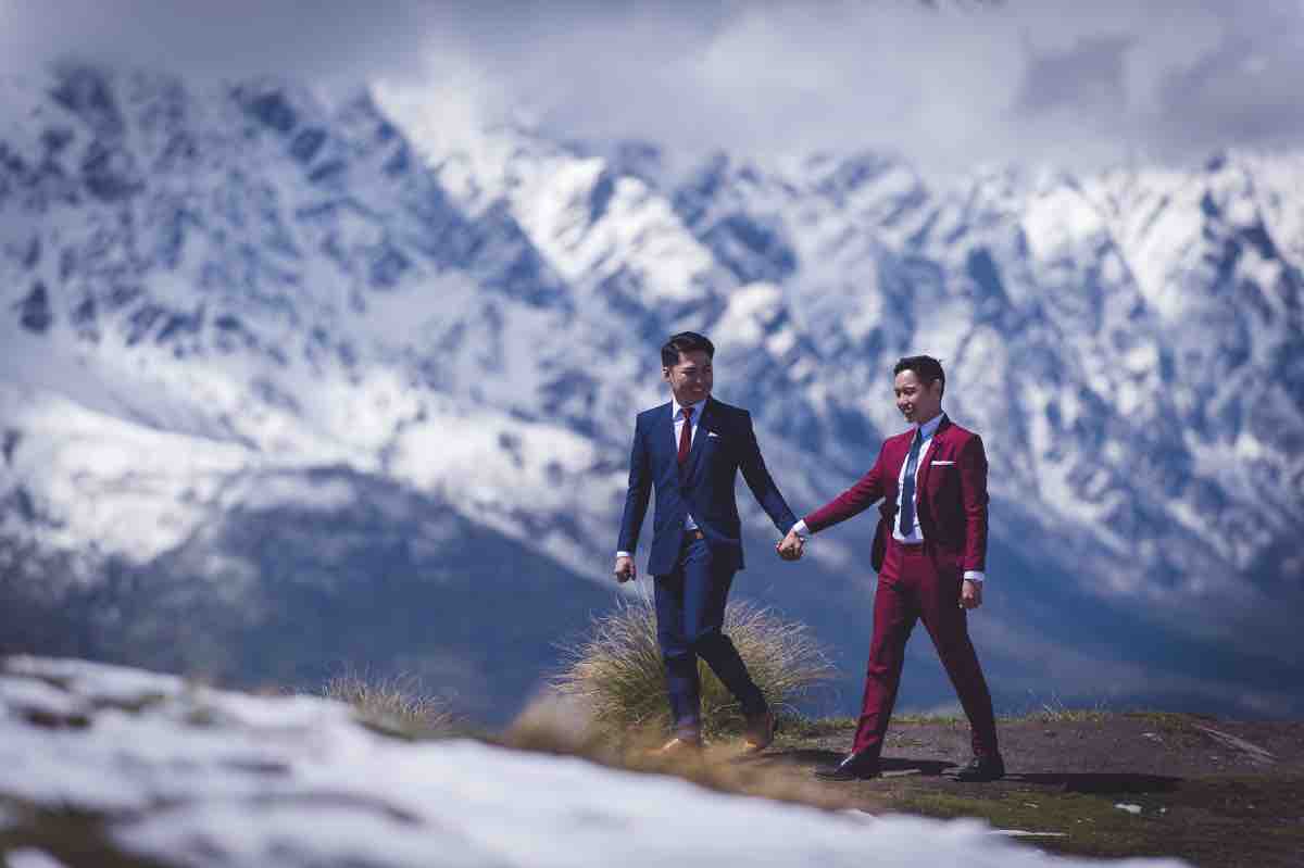 queenstown post-wedding photography coronet peak